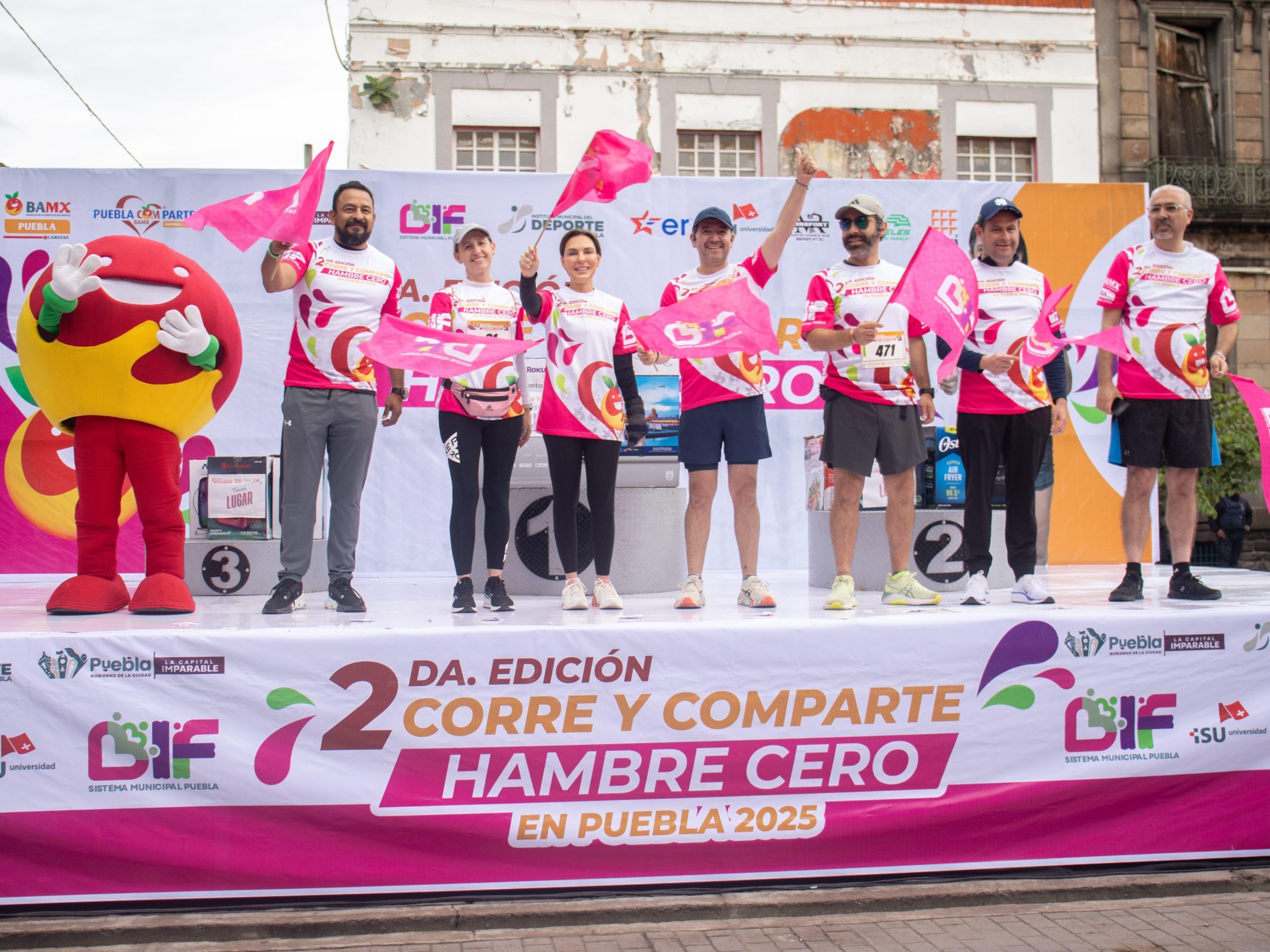 Encabeza MariElise Budib Carrera “Corre y Comparte: Hambre Cero Puebla 2025” Encabeza MariElise Budib Carrera “Corre y Comparte: Hambre Cero Puebla 2025”