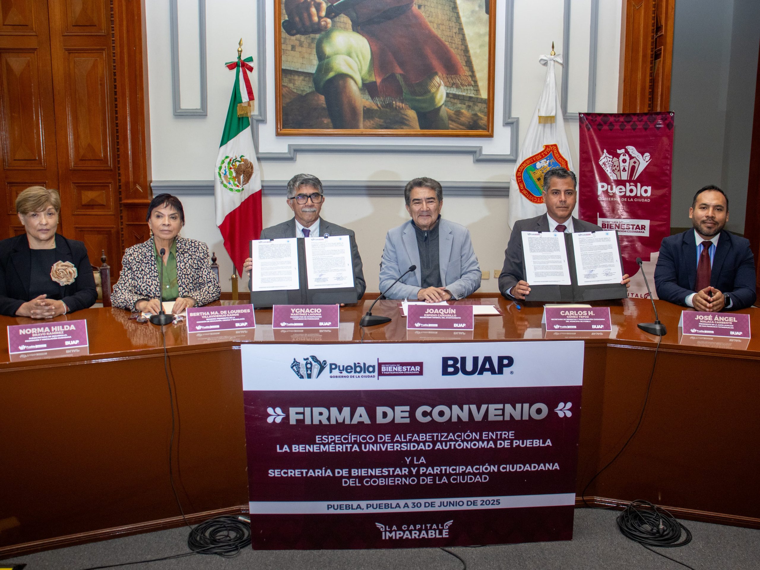 Gobierno de la Ciudad y BUAP alfabetizarán a poblanas y poblanos en zonas vulnerables Gobierno de la Ciudad y BUAP alfabetizarán a poblanas y poblanos en zonas vulnerables