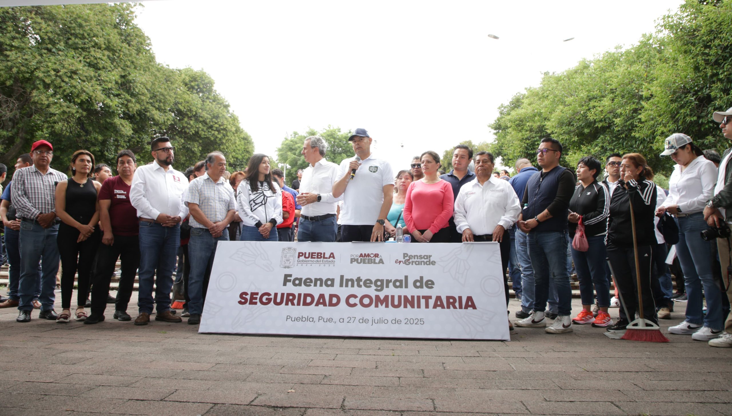 Alejandro Armenta impulsa faena comunitaria con visión integral y seguridad