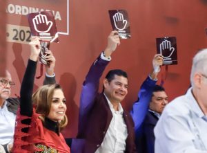 Gobernador Armenta refrenda respaldo a presidenta Claudia Sheinbaum y a Morena