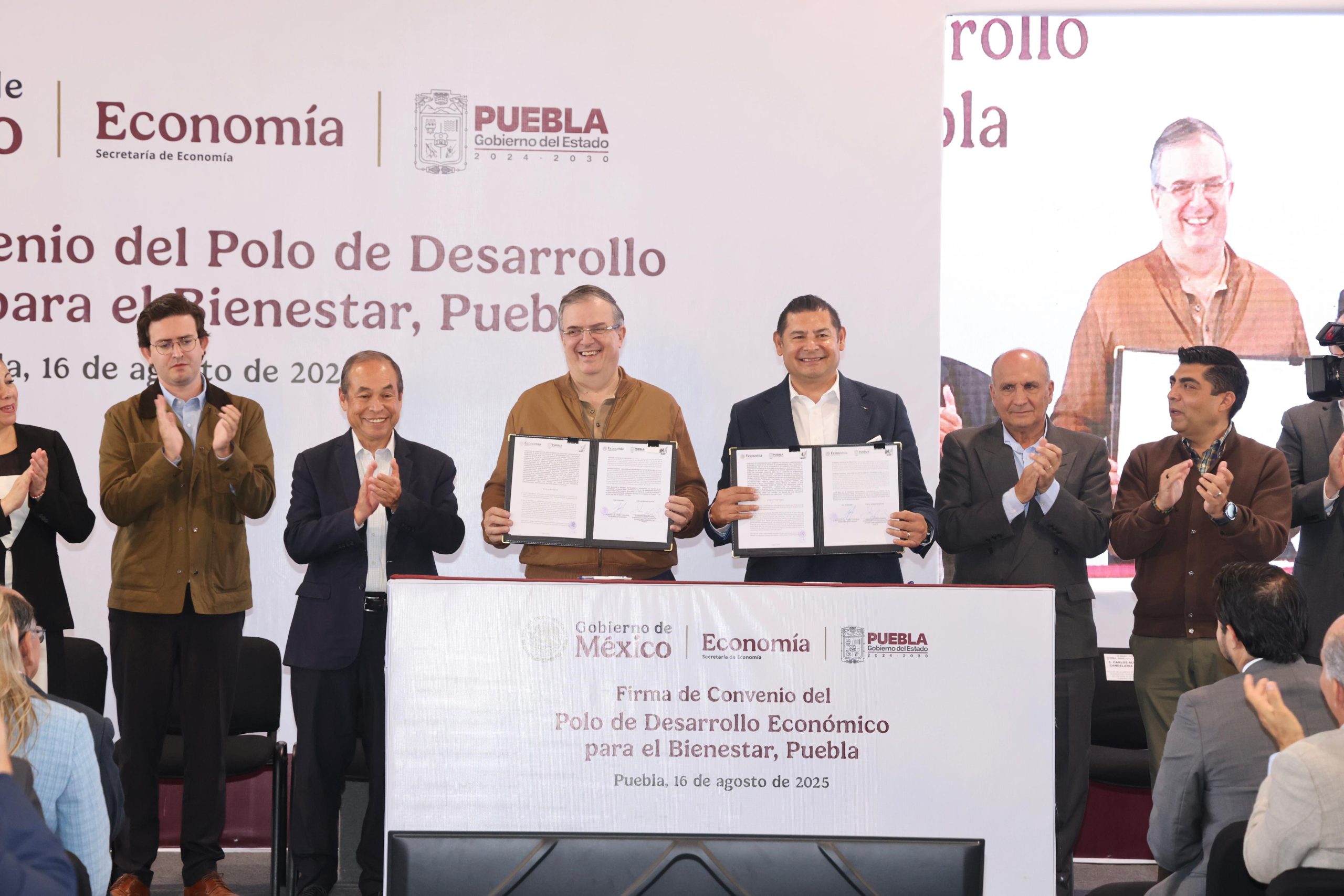 Avanza el Plan México en la entidad con la firma de convenio entre la Secretaría de Economía federal y el Gobierno estatal