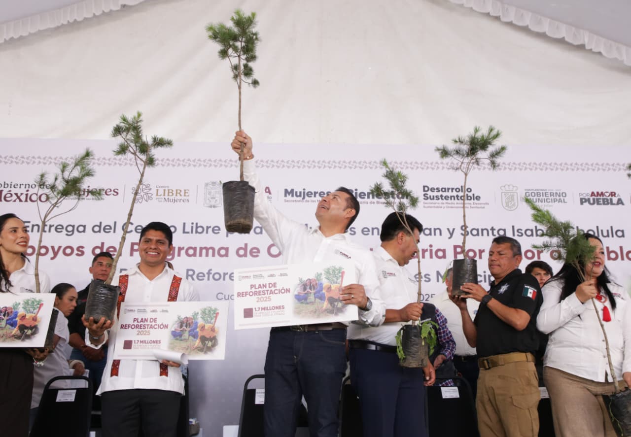 Con reforestación, Gobierno de Armenta construye paz ambiental Con reforestación, Gobierno de Armenta construye paz ambiental