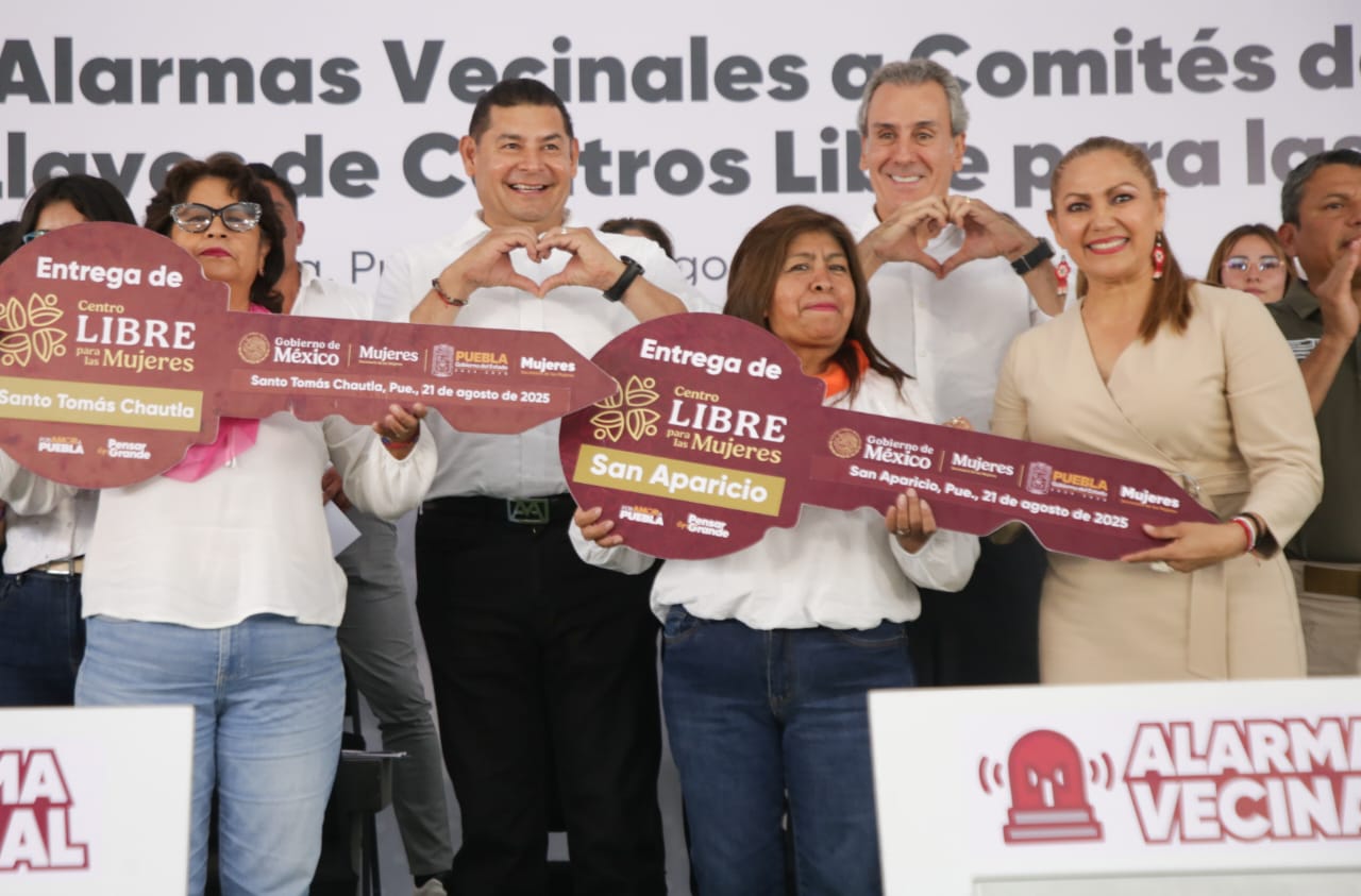 Gobierno estatal entrega nuevos centros de apoyo a mujeres en San Aparicio y Santo Tomás Chautla Gobierno estatal entrega nuevos centros de apoyo a mujeres en San Aparicio y Santo Tomás Chautla