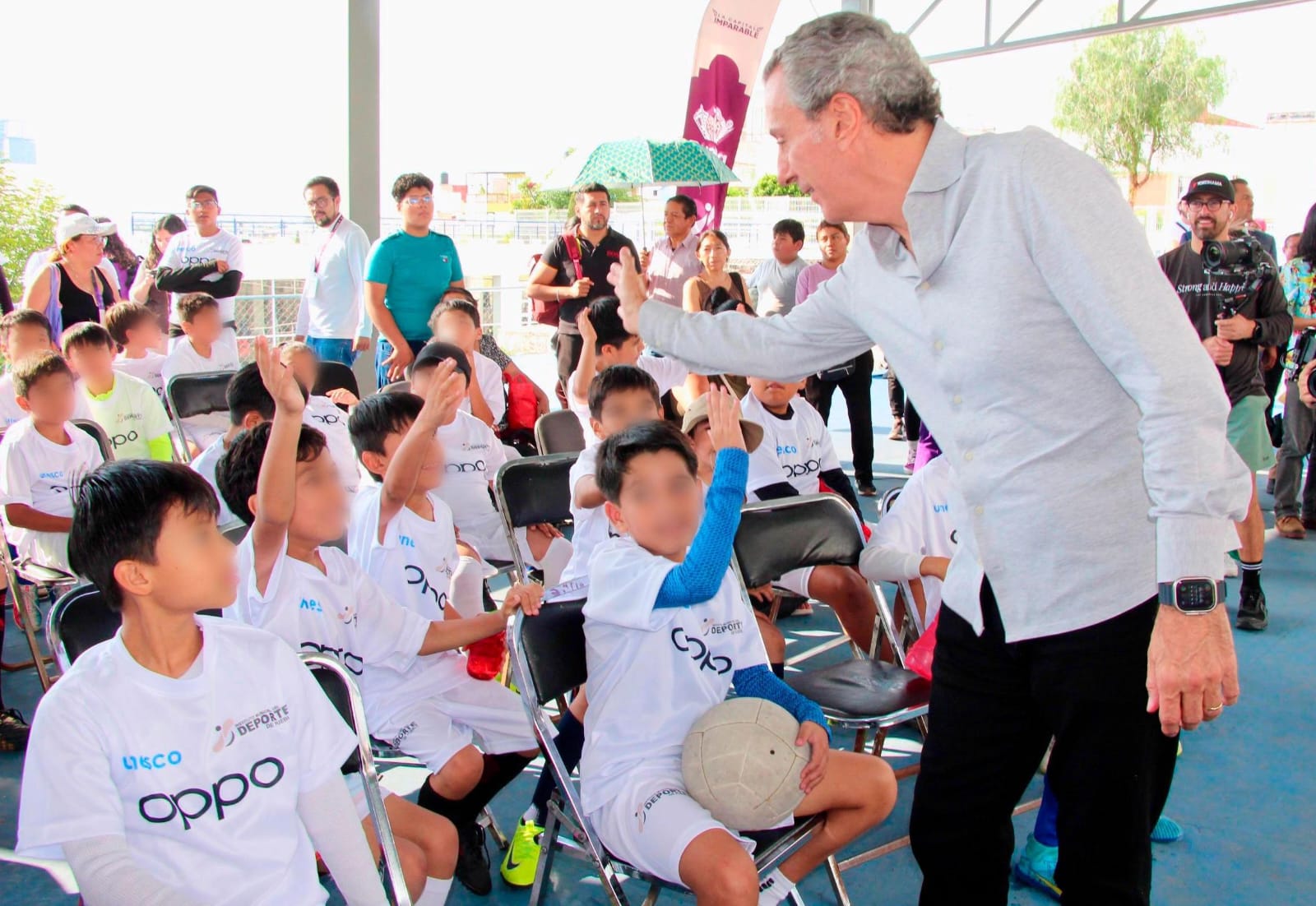 Pepe Chedraui, OPPO y UNESCO se unen a favor de la niñez y juventud de la capital poblana