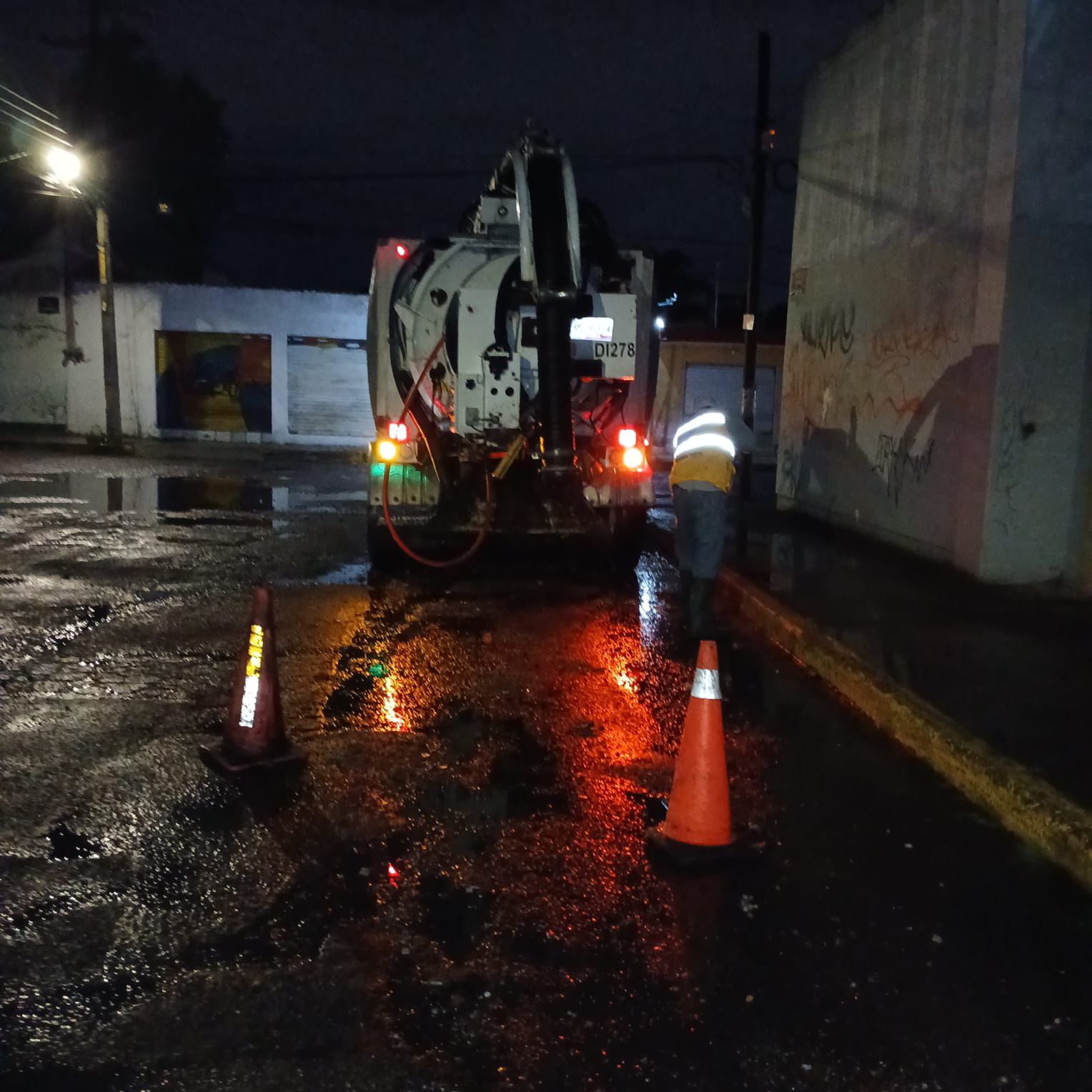 Comité Tláloc interviene en 15 puntos críticos tras fuerte lluvia Comité Tláloc interviene en 15 puntos críticos tras fuerte lluvia