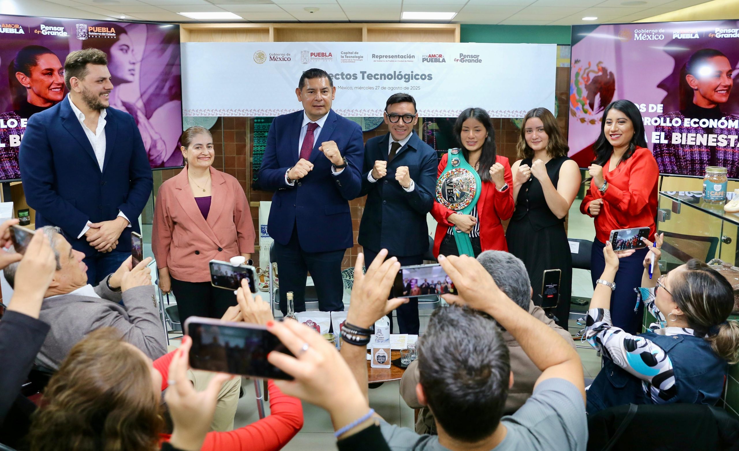Puebla avanza en una revolución tecnológica inédita: Armenta Puebla avanza en una revolución tecnológica inédita: Armenta