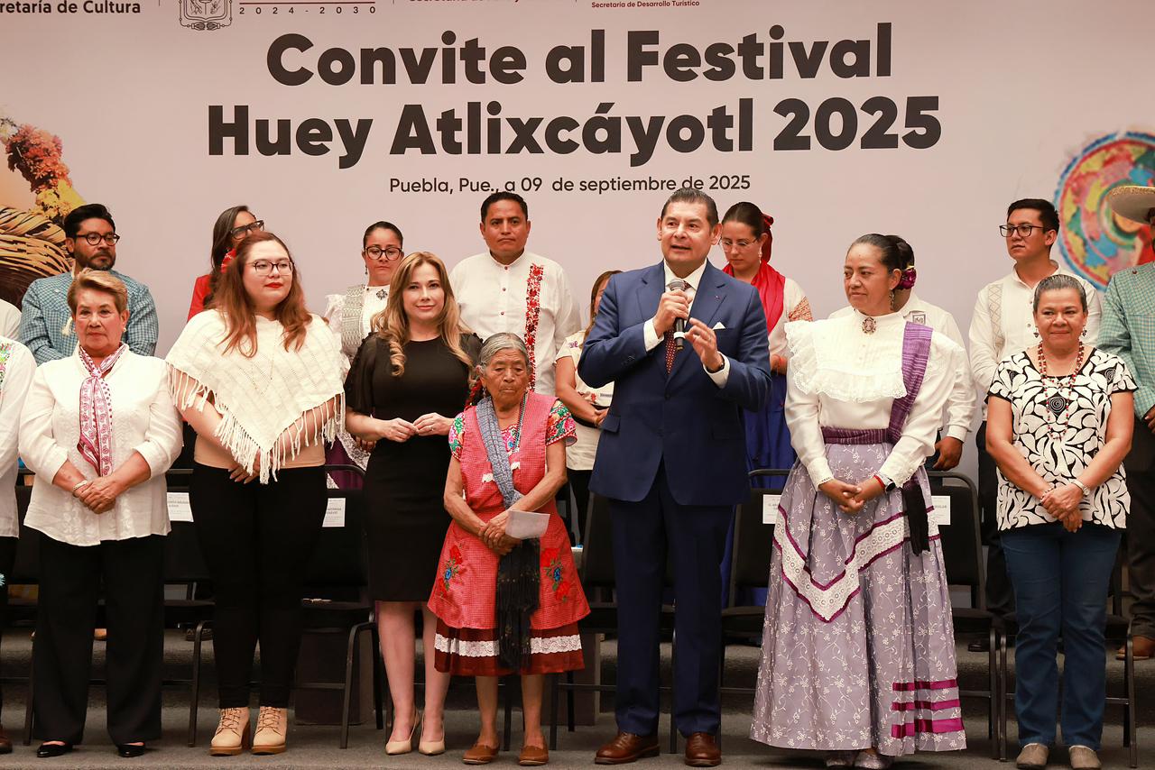 Huey Atlixcáyotl 2025, orgullo de Puebla, esencia del México profundo: Armenta Huey Atlixcáyotl 2025, orgullo de Puebla, esencia del México profundo: Armenta