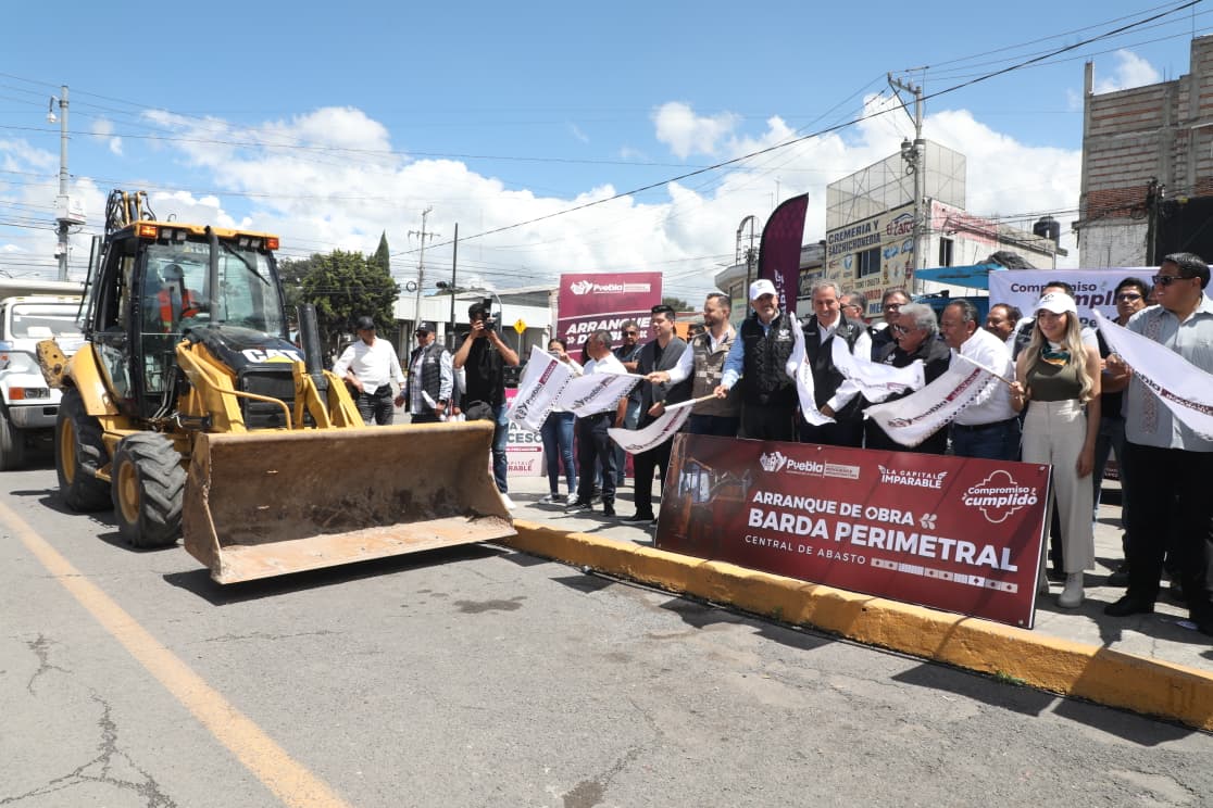 Arranca Pepe Chedraui construcción de Barda Perimetral en la Central de Abasto Arranca Pepe Chedraui construcción de Barda Perimetral en la Central de Abasto