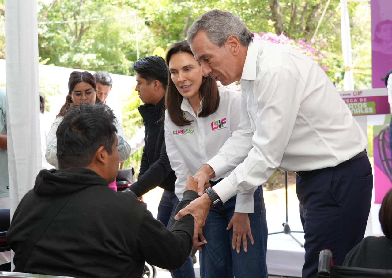Entregan Pepe Chedraui y MariElise Budib aparatos ortopédicos Entregan Pepe Chedraui y MariElise Budib aparatos ortopédicos
