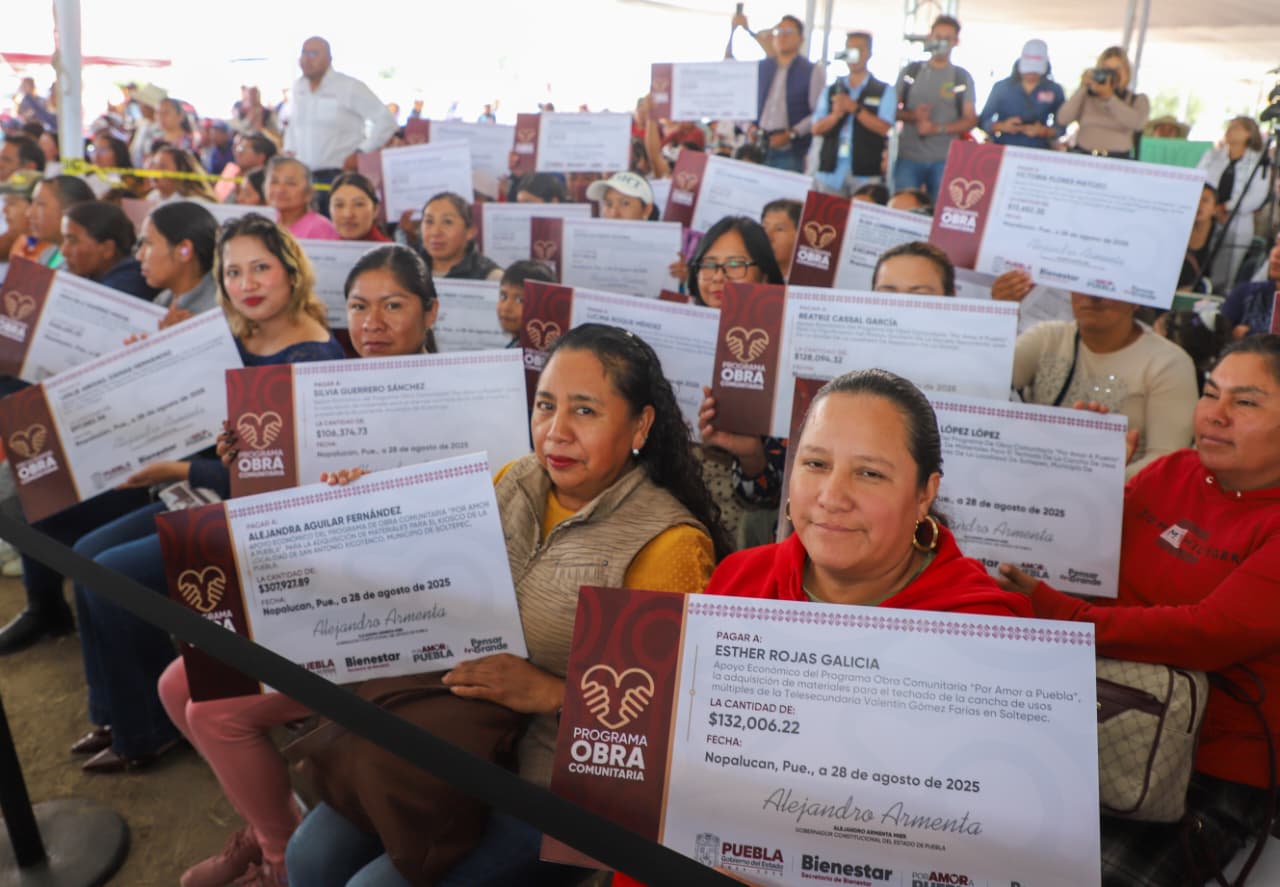 Con 149 obras comunitarias el gobierno estatal fortalece el desarrollo en los municipios de la zona de Acatzingo Con 149 obras comunitarias el gobierno estatal fortalece el desarrollo en los municipios de la zona de Acatzingo