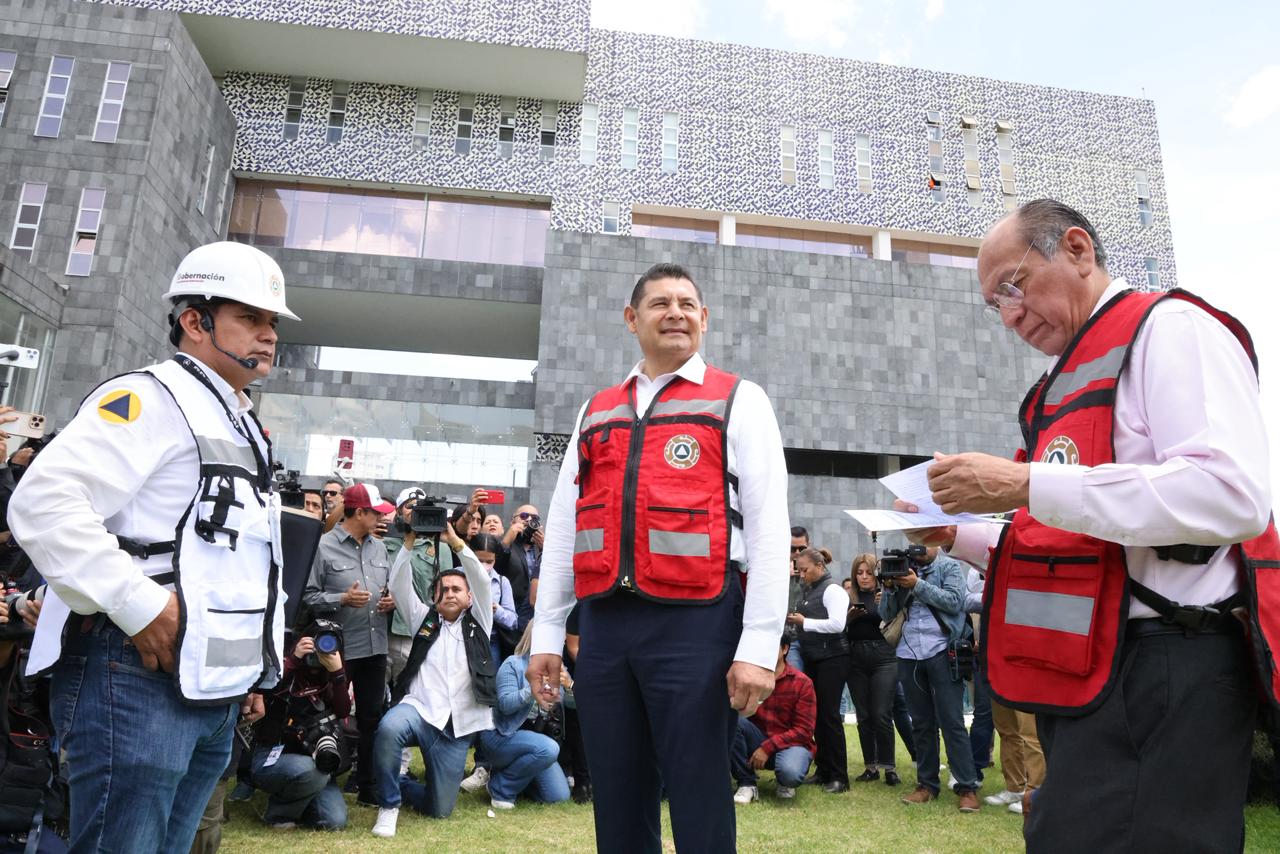 Puebla se suma con éxito al segundo simulacro nacional 2025 Puebla se suma con éxito al segundo simulacro nacional 2025