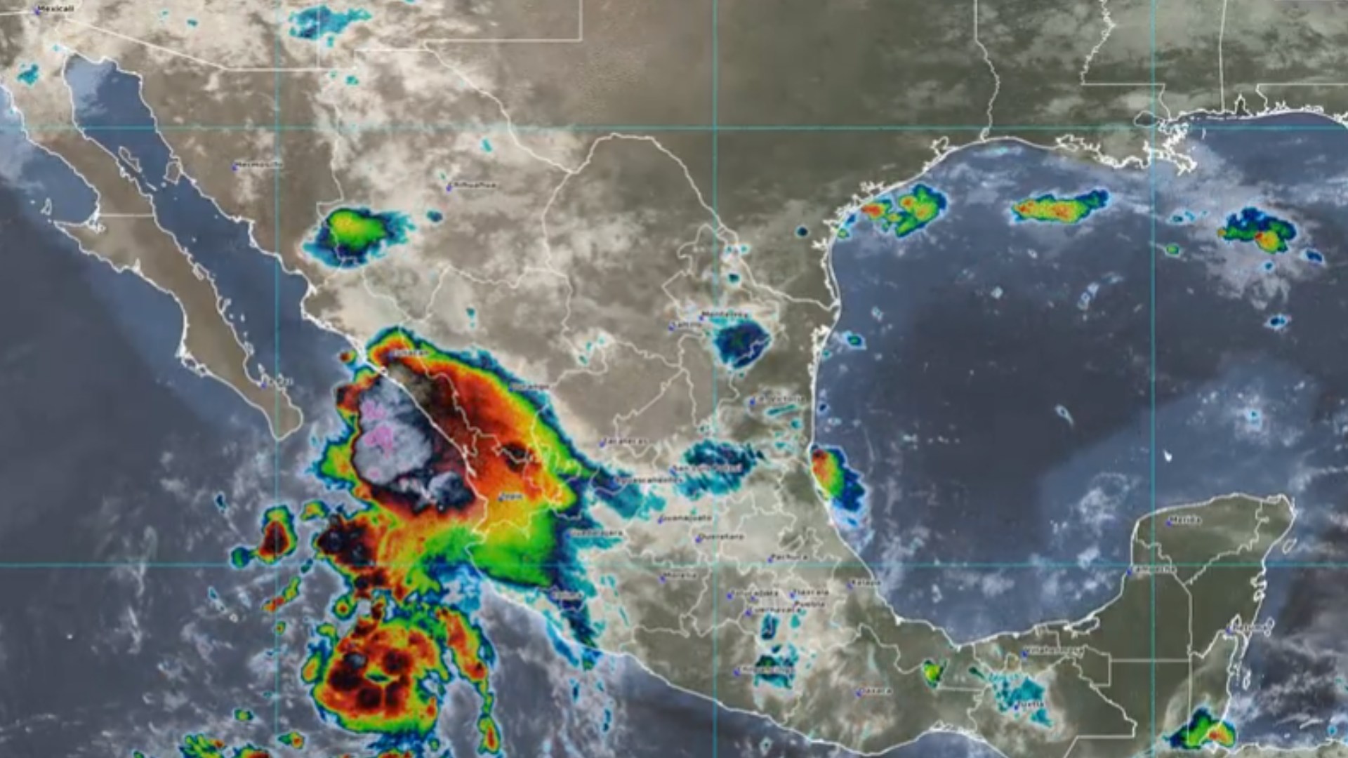 Continuarán las lluvias en Puebla por Lorena Continuarán las lluvias en Puebla por Lorena