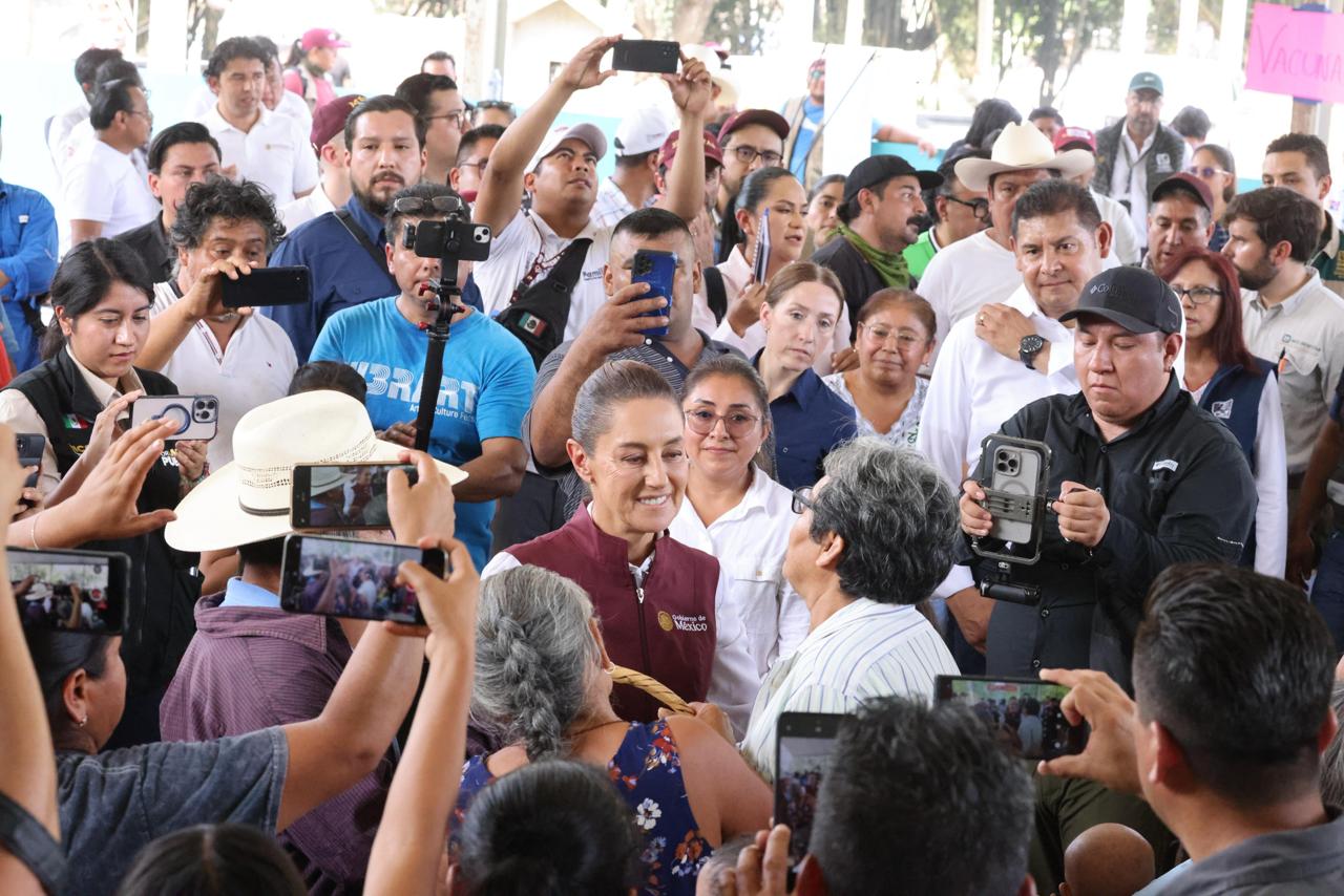 «Estaremos hasta el último momento», presidenta Sheinbaum supervisa trabajos en Pantepec «Estaremos hasta el último momento», presidenta Sheinbaum supervisa trabajos en Pantepec