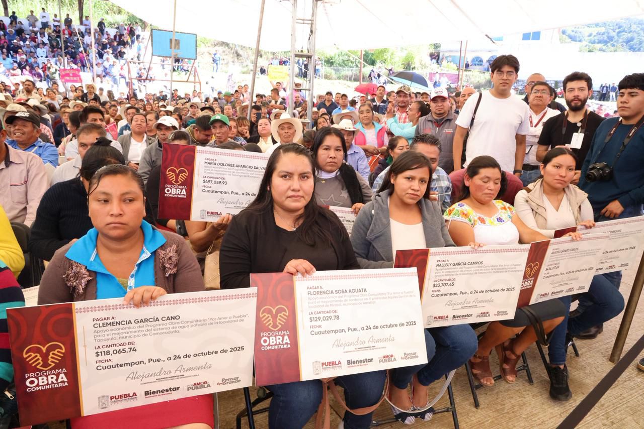 Entrega Armenta a mujeres tesoreras de Cuautempan casi 6 mdp en proyectos de Obra Comunitaria Entrega Armenta a mujeres tesoreras de Cuautempan casi 6 mdp en proyectos de Obra Comunitaria