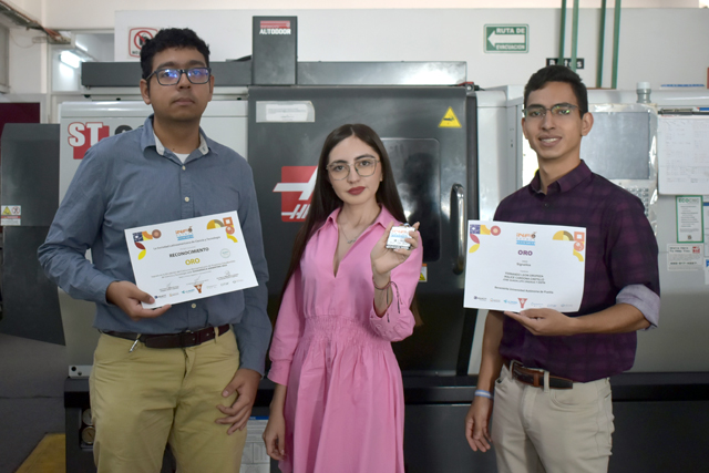 Alumnos de la Facultad de Ciencias de la Electrónica ganan oro en Infomatrix Argentina 2025 Alumnos de la Facultad de Ciencias de la Electrónica ganan oro en Infomatrix Argentina 2025
