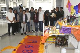 Rinden homenaje a la muerte y sus tradiciones en CU2 Rinden homenaje a la muerte y sus tradiciones en CU2