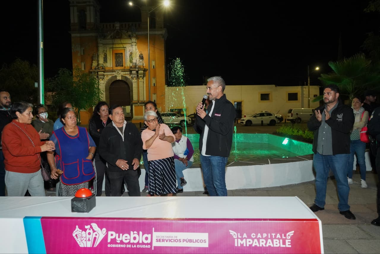 Lleva Gobierno de la Ciudad estrategia Fuentes que Brillan al Parque de los Remedios
