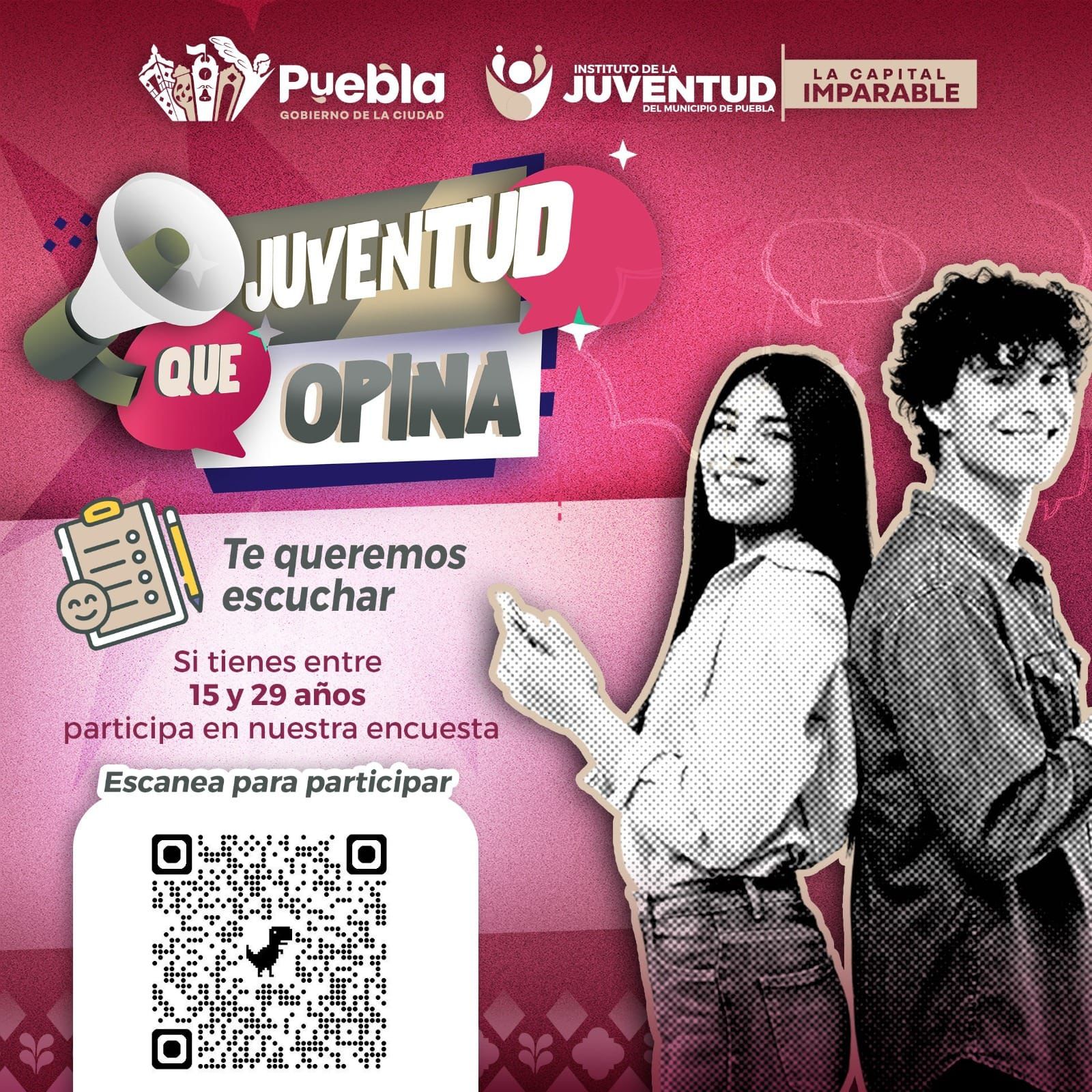 El IJMP invita a participar en la encuesta “Juventud que Opina” El IJMP invita a participar en la encuesta “Juventud que Opina”