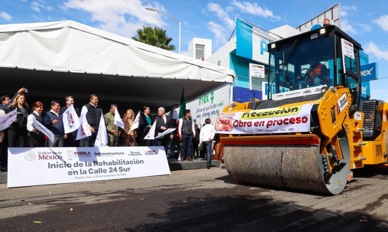 “En 1 año hemos gestionado para rehabilitación vial, lo que se ocupa en 2 sexenios”: Armenta