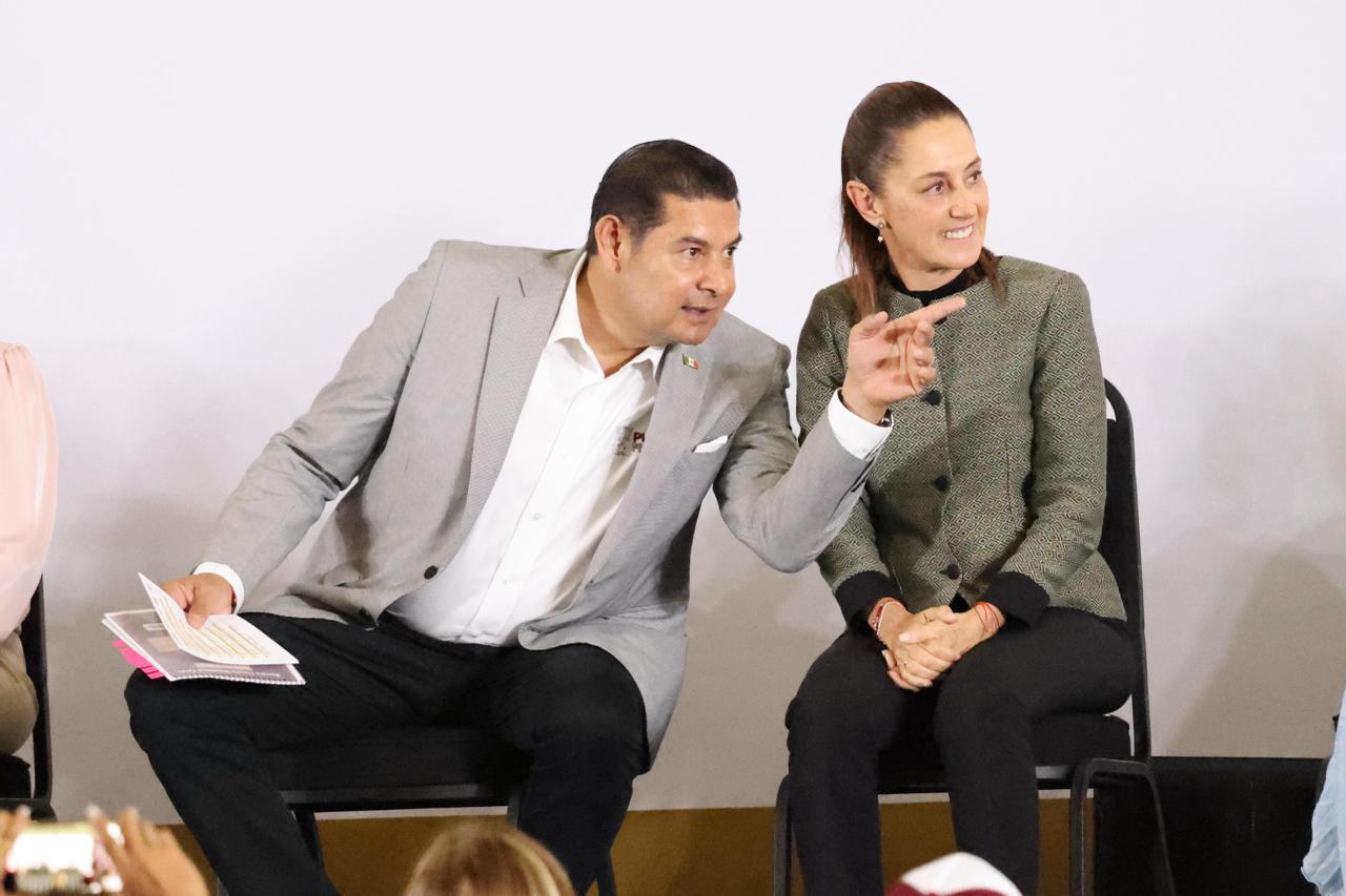 Afianza presidenta Sheinbaum desarrollo y bienestar de Puebla; visitó 9 veces la entidad este año