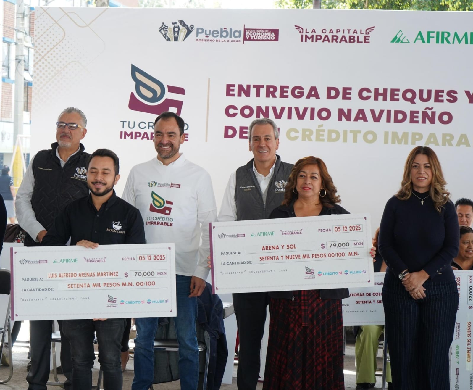 Encabeza Pepe Chedraui entrega de cheques de “Tu crédito imparable”