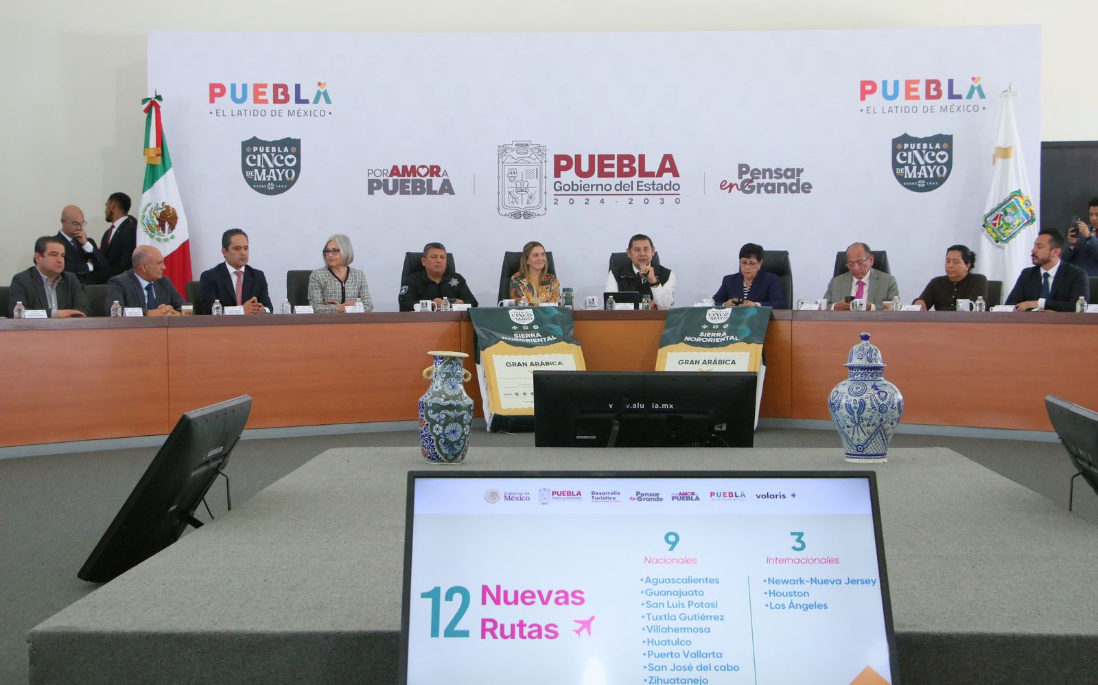 Habrá nueve vuelos nacionales y tres internacionales en el Aeropuerto Hermanos Serdán a partir del 1 de junio