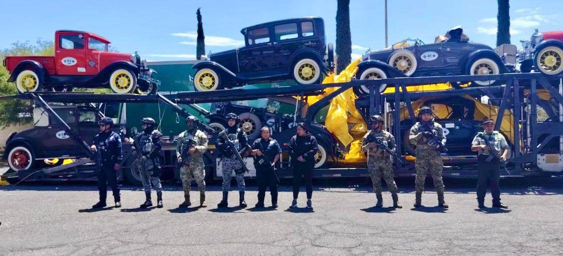 Encuentran en Tecamachalco vehículos robados de colección