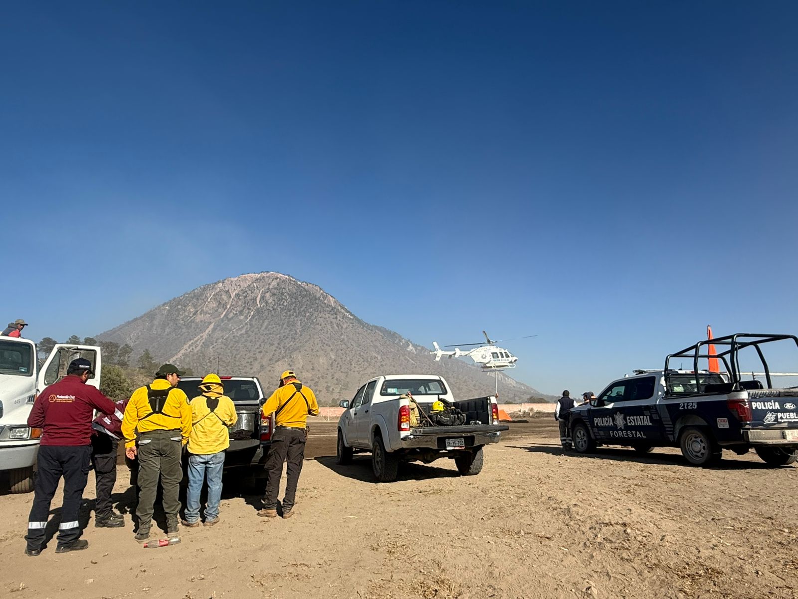 Controlan cuatro incendios forestales activos y cinco más ya fueron liquidados