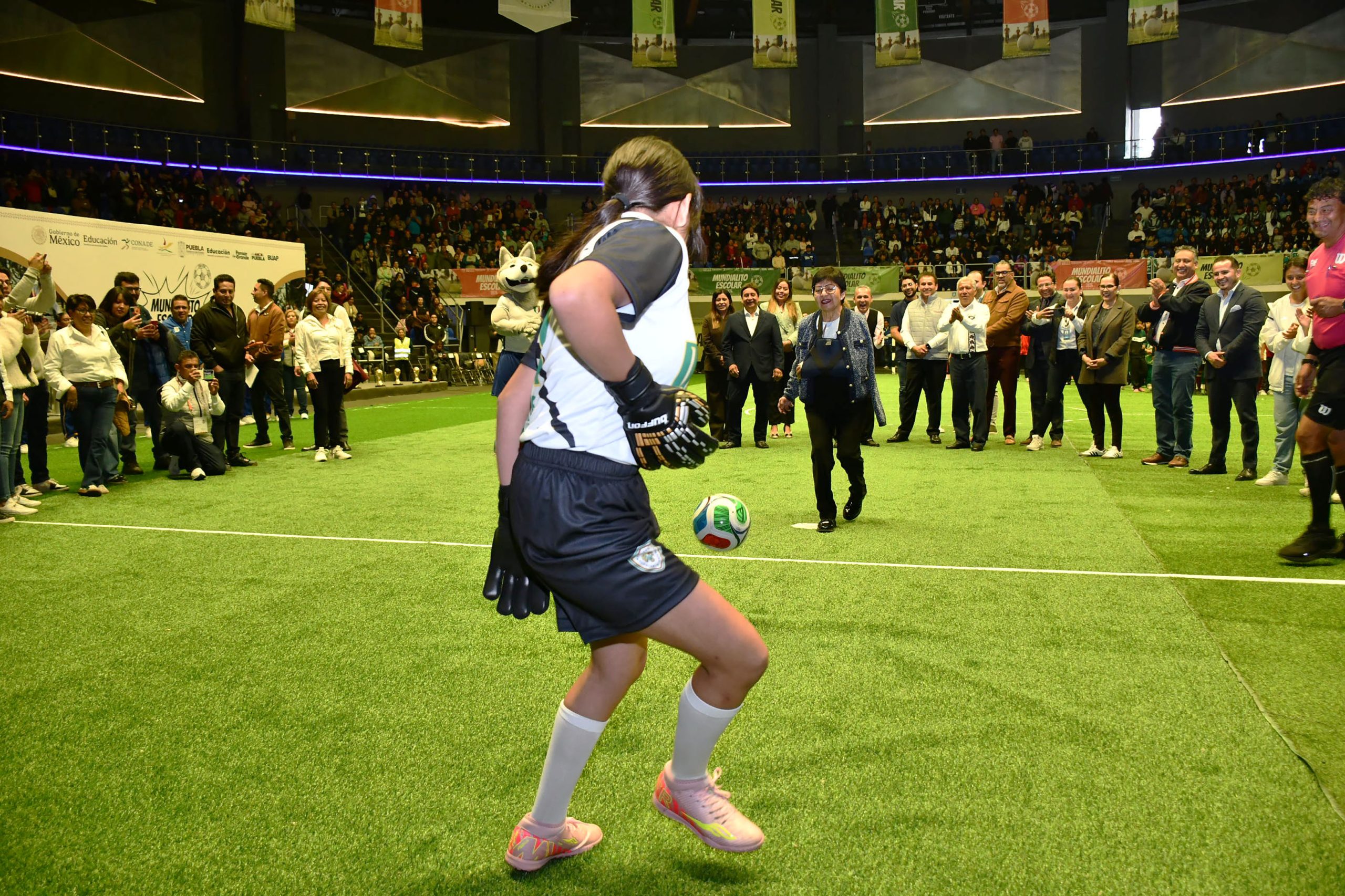 Inauguran en la BUAP el Mundialito Escolar 2026