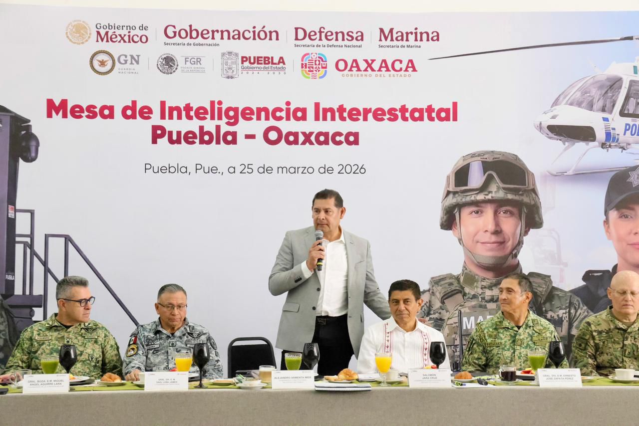 Refuerzan seguridad Puebla y Oaxaca Refuerzan seguridad Puebla y Oaxaca