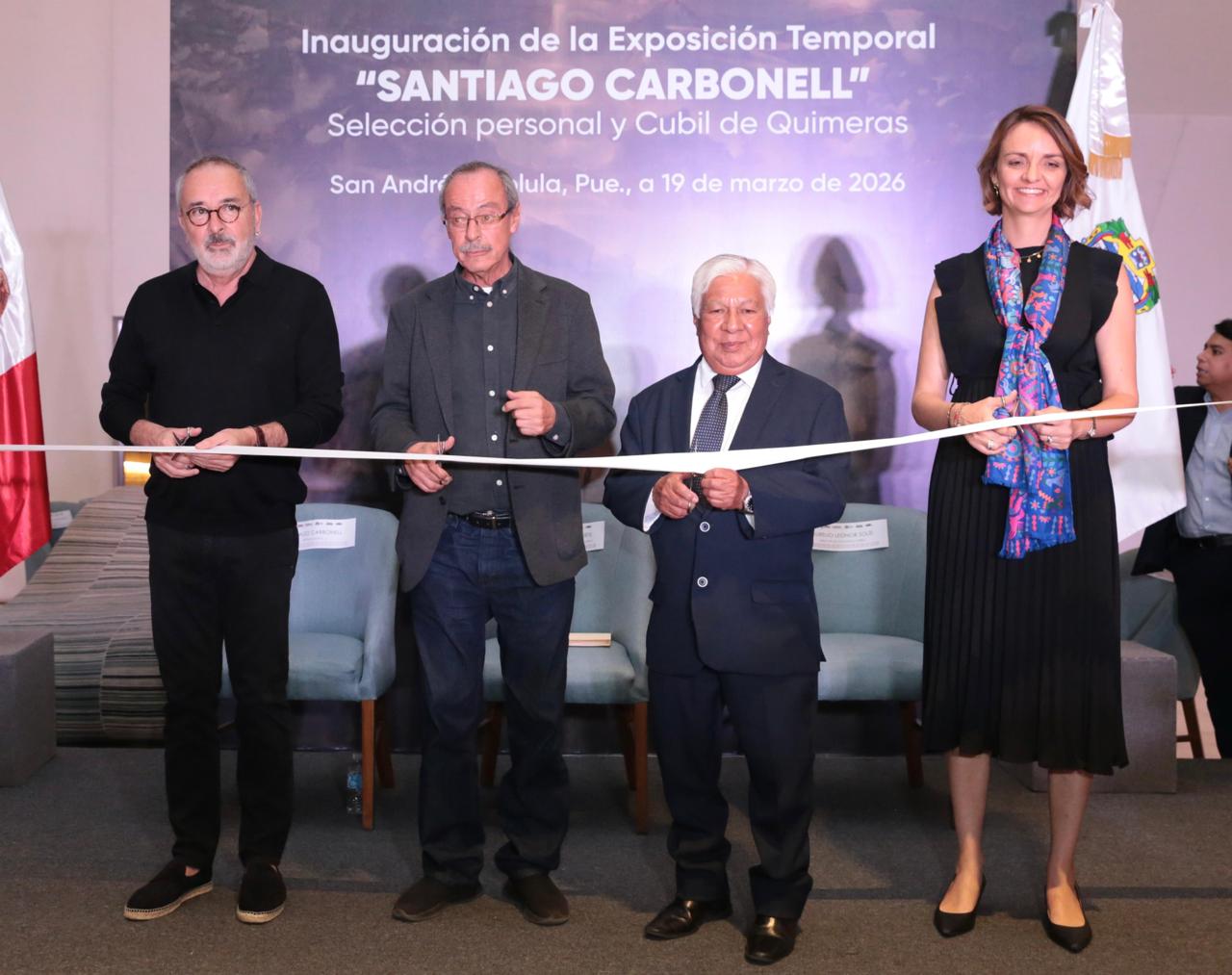 Inauguran en Museo Internacional del Barroco exposición del maestro Carbonell