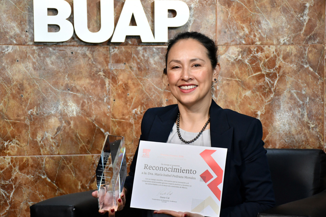Reconocen a investigadora BUAP con el Premio Elsevier 2026 “Mujeres que transforman México” Reconocen a investigadora BUAP con el Premio Elsevier 2026 “Mujeres que transforman México”
