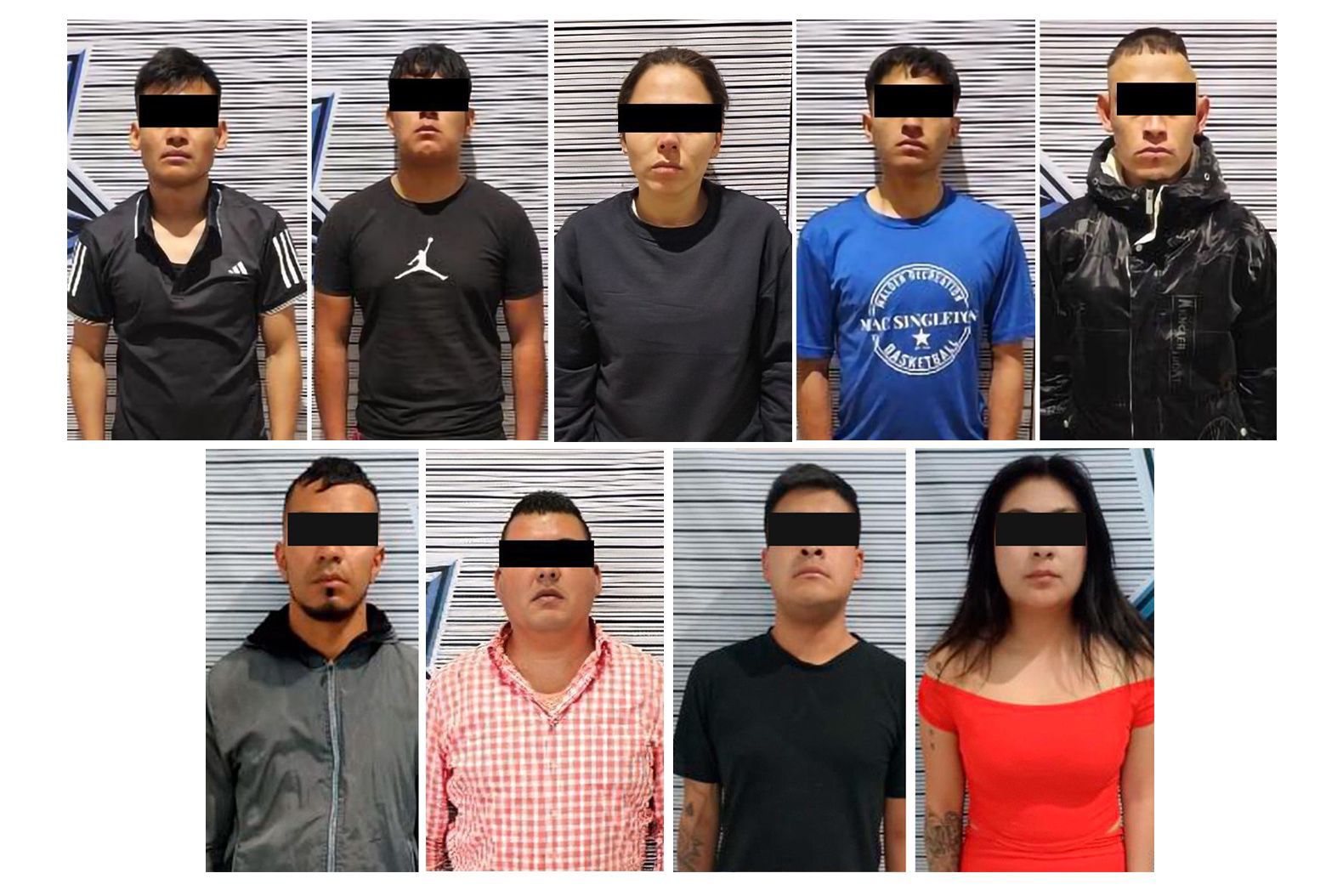 Detienen a nueve presuntos integrantes de «La Familia Michoacana» Detienen a nueve presuntos integrantes de «La Familia Michoacana»