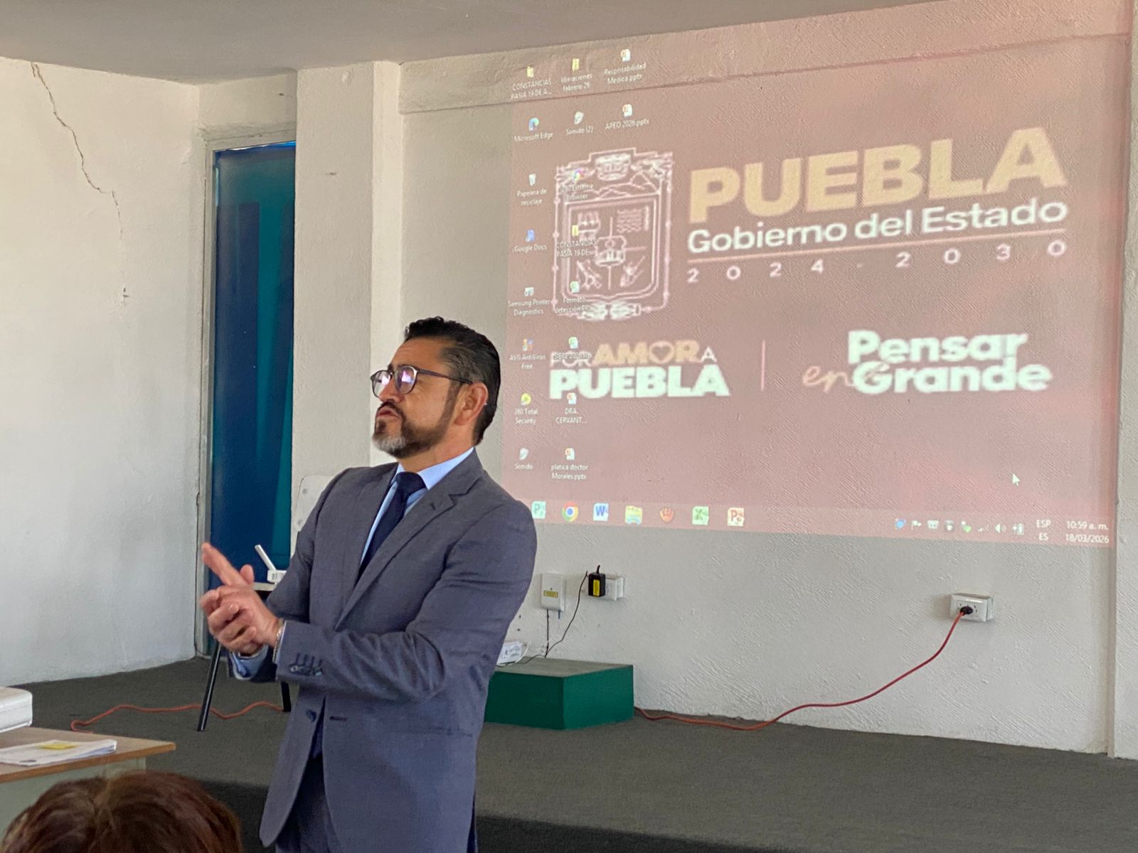 José Luis Hernández Ramírez asume la Jurisdicción Sanitaria 6 de Puebla en la Secretaría de Salud