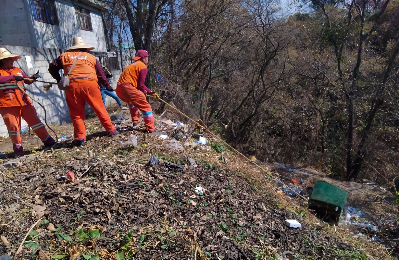 Limpieza previa de ríos y barrancas ante la temporada de lluvias