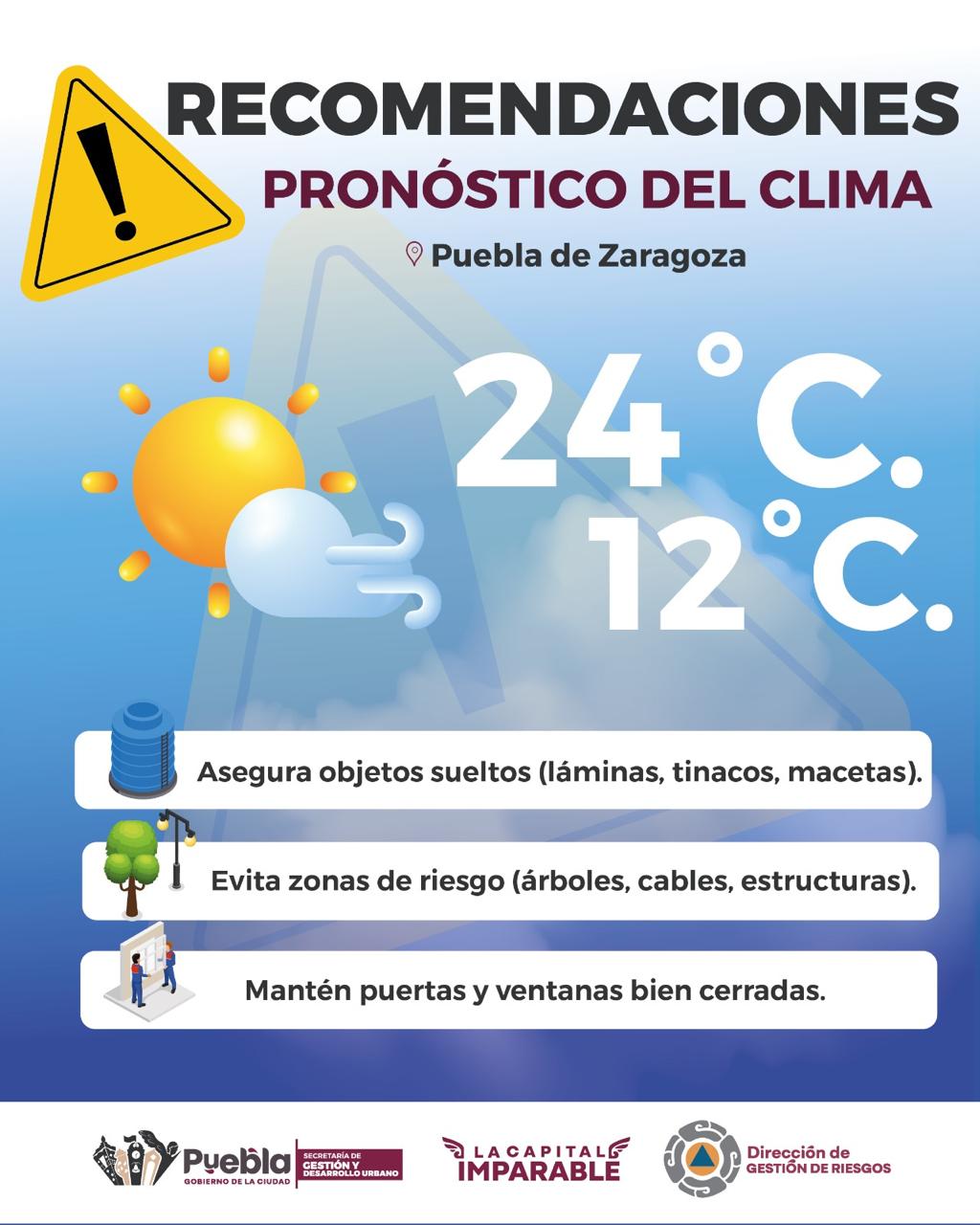 Sigue estas recomendaciones ante los fuertes vientos