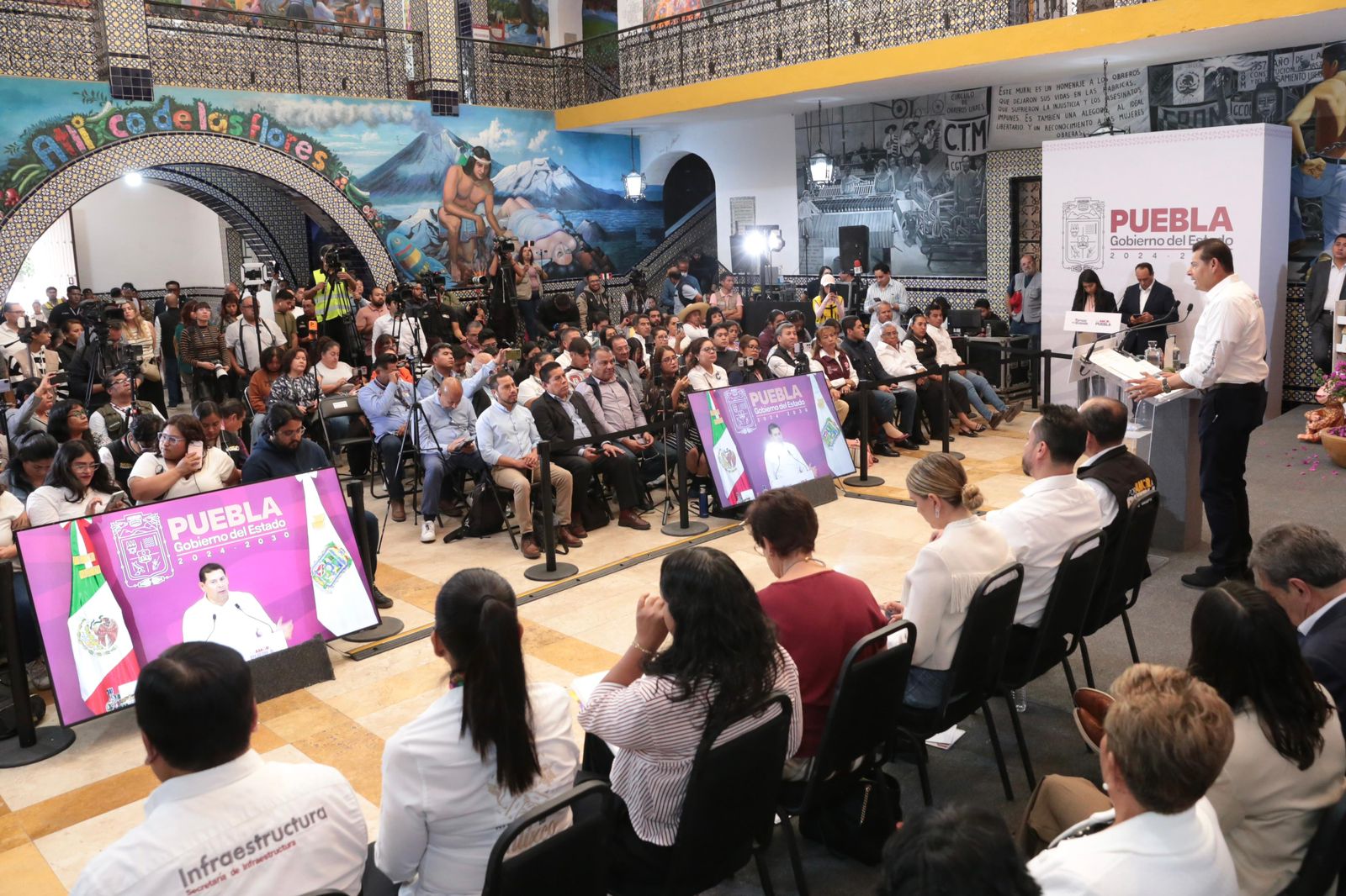 Presenta Armenta proyectos y programas para la microrregión 21 de Atlixco