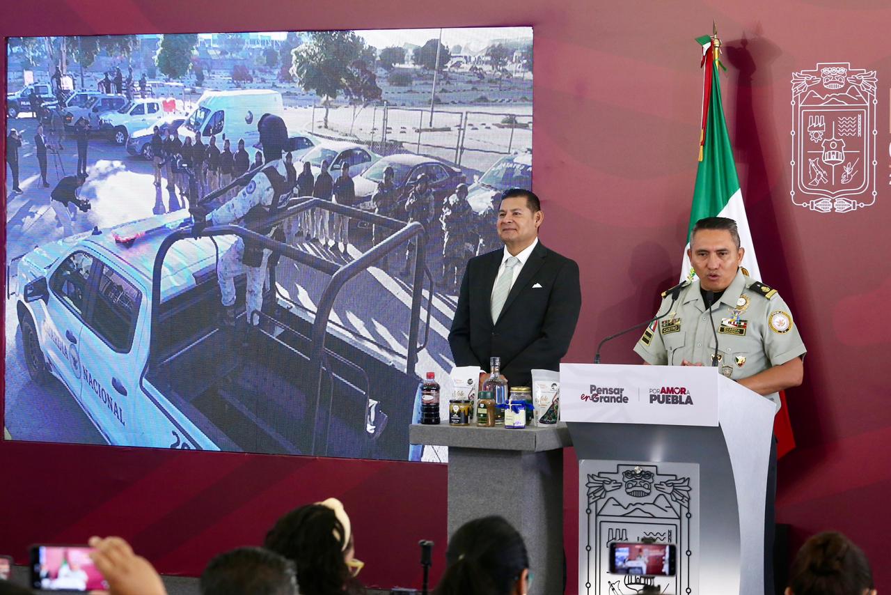 Armenta: más de 300 elementos de la GN garantizarán la seguridad en la Feria de Puebla 2026