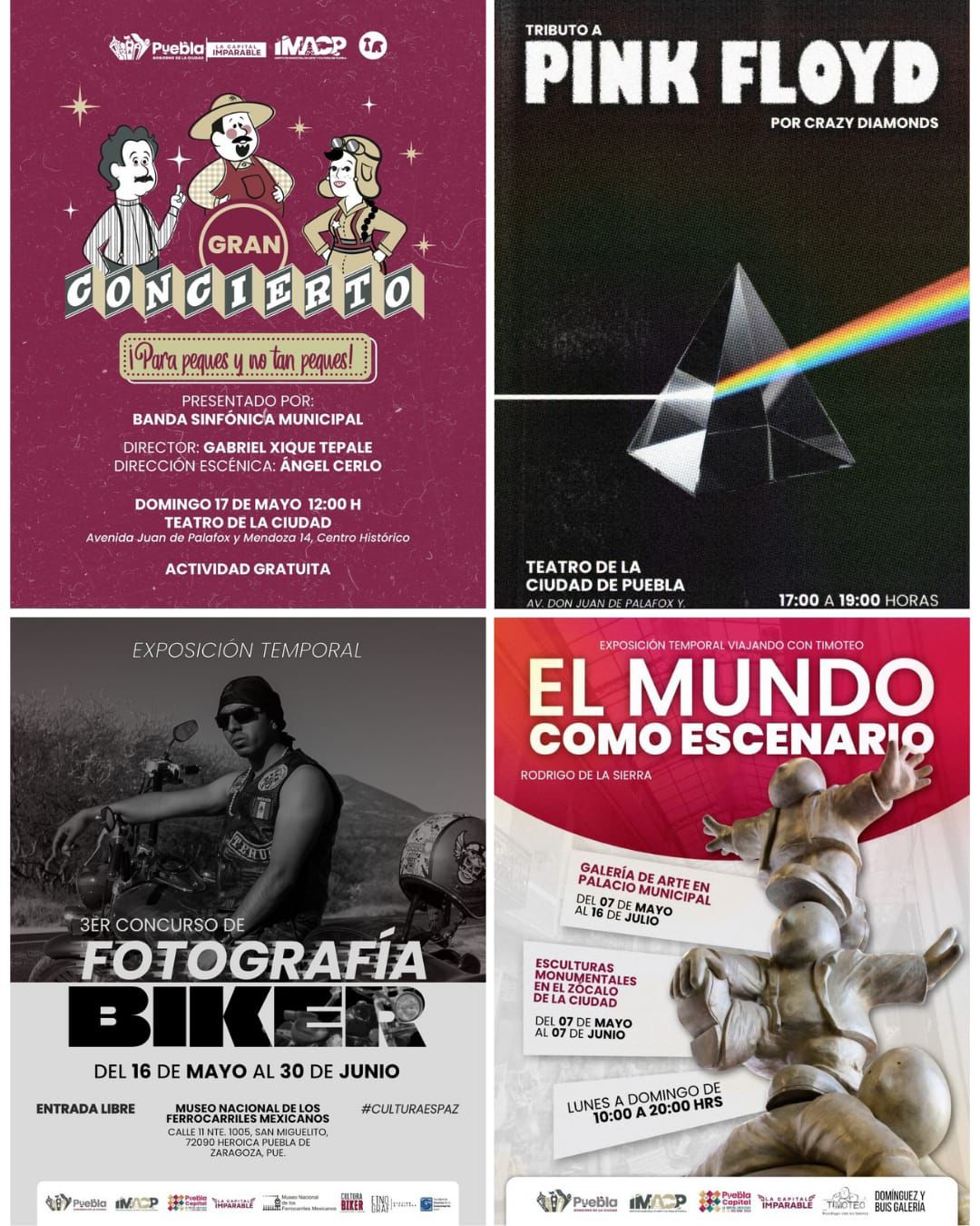 Gobierno de la Ciudad te invita a pasar un gran fin de semana cultural Gobierno de la Ciudad te invita a pasar un gran fin de semana cultural