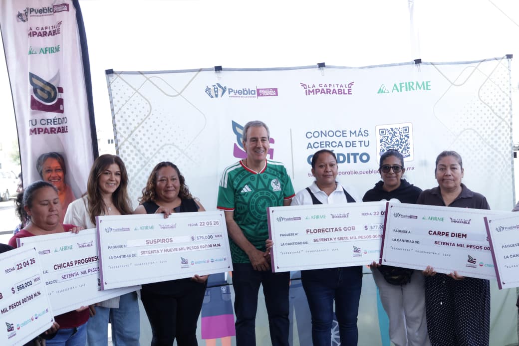 Entrega Chedraui cheques a beneficiarios del programa «Tu Crédito Imparable»