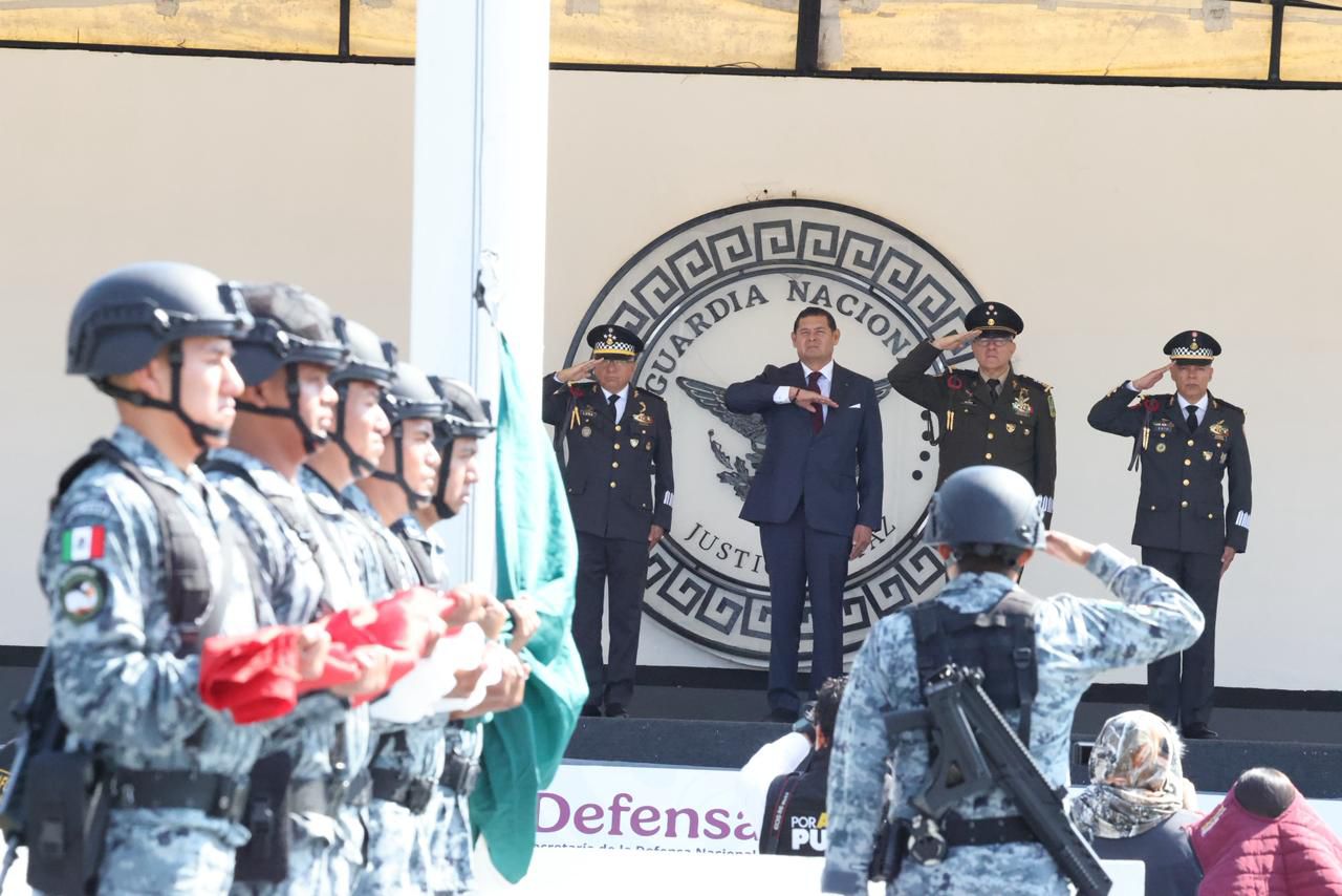 Refrenda gobierno estatal trabajo coordinado con Guardia Nacional