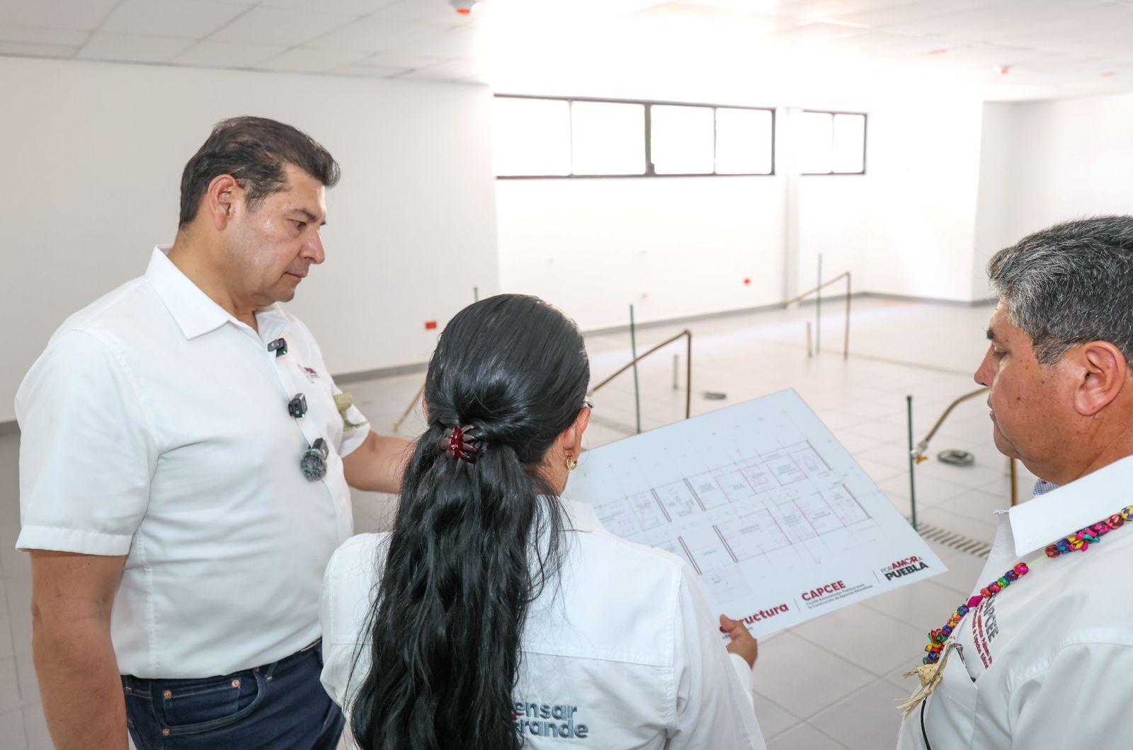 Supervisa Armenta instalaciones de la USEP plantel Tepexi de Rodríguez