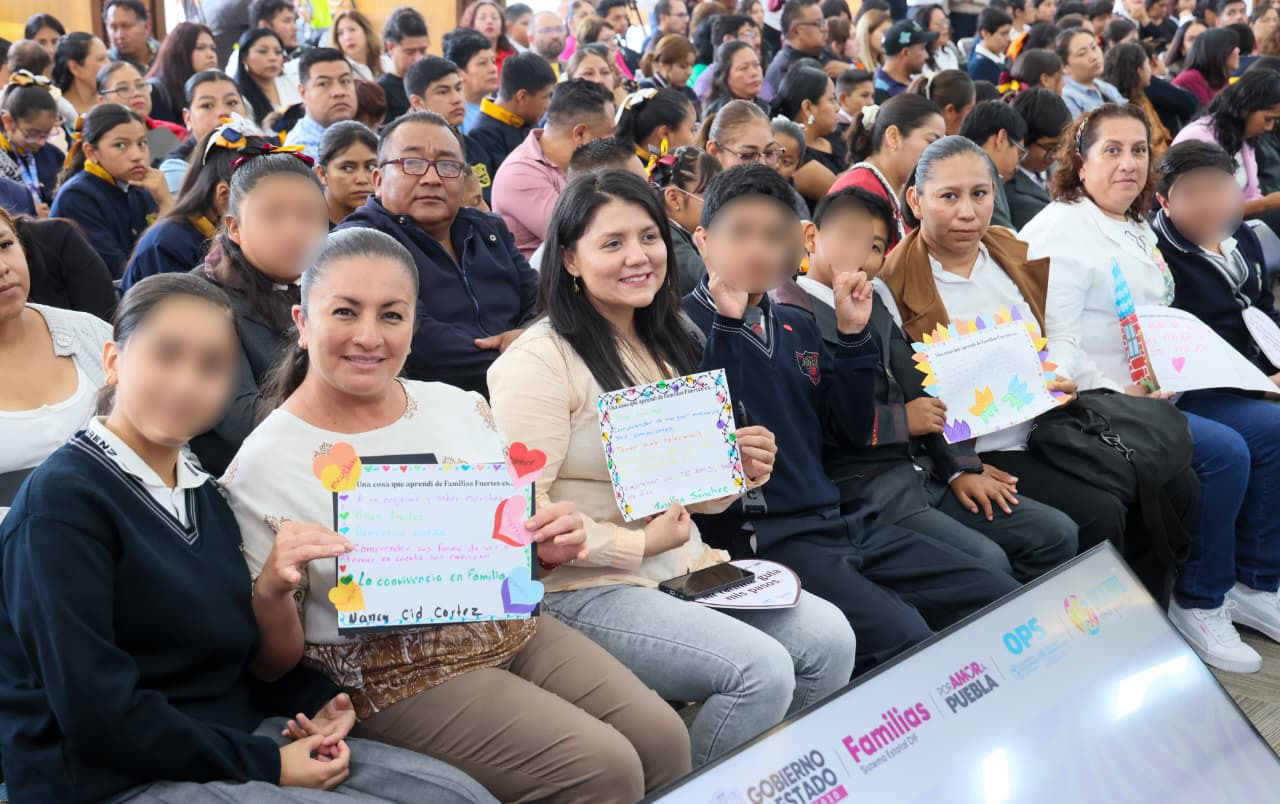 OPS: Puebla, ejemplo mundial en modelo de familias fuertes