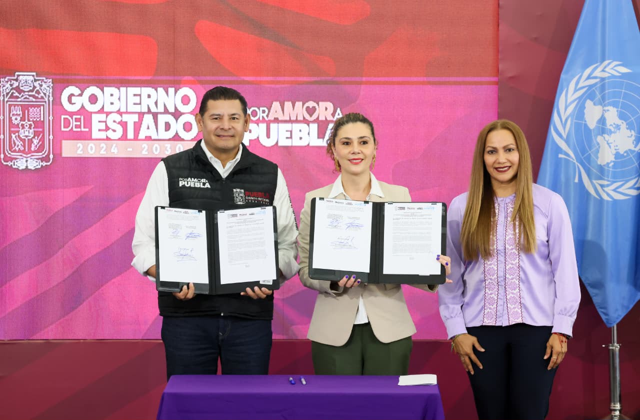 Gobierno estatal y ONU Mujeres signan convenio para la prevención de violencia contra las mujeres
