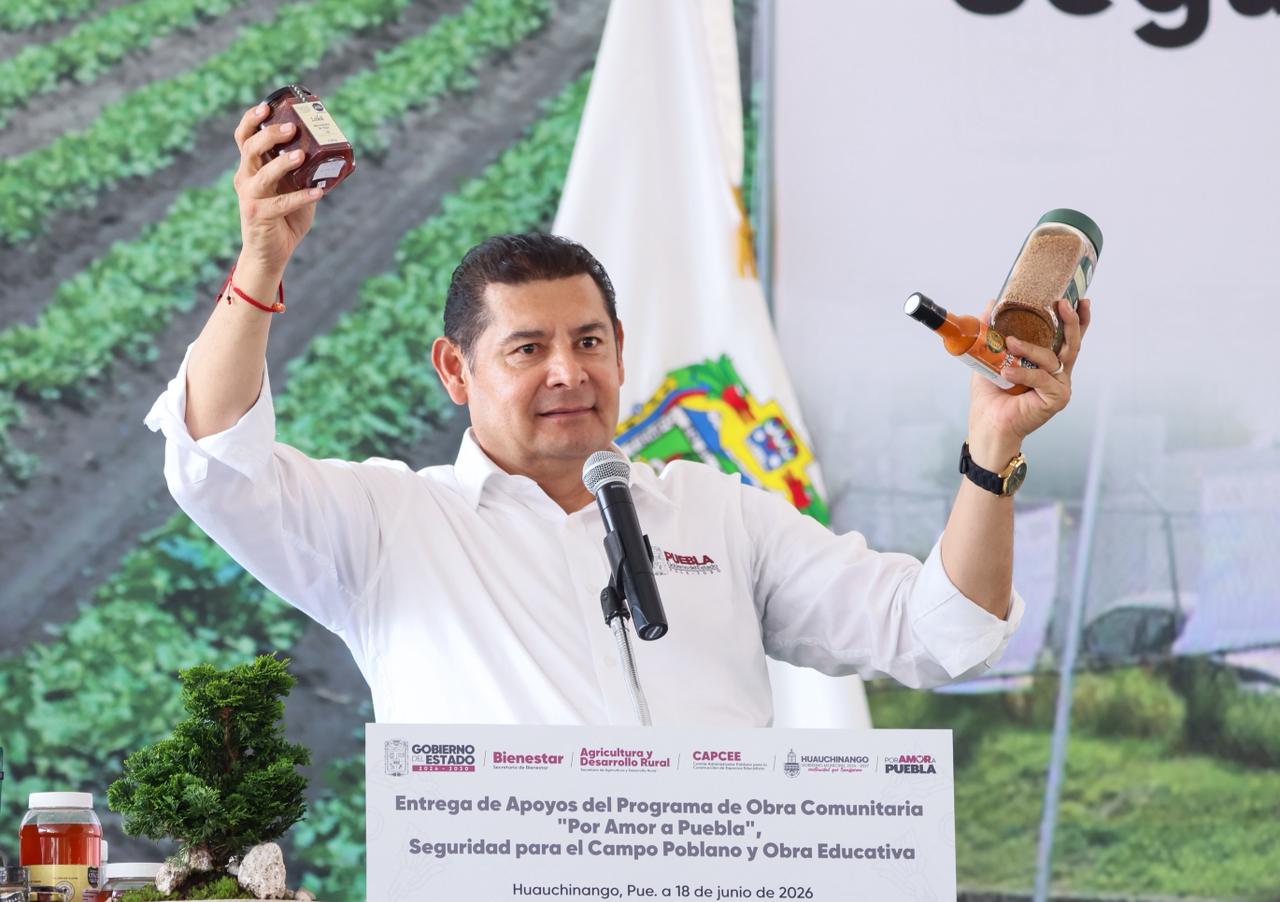 Armenta: Huauchinango fortalece su vocación productiva con apoyo del gobierno estatal