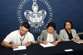 Firma convenio la BUAP con IMSS Bienestar federal y Servicios de Salud del Estado de Puebla