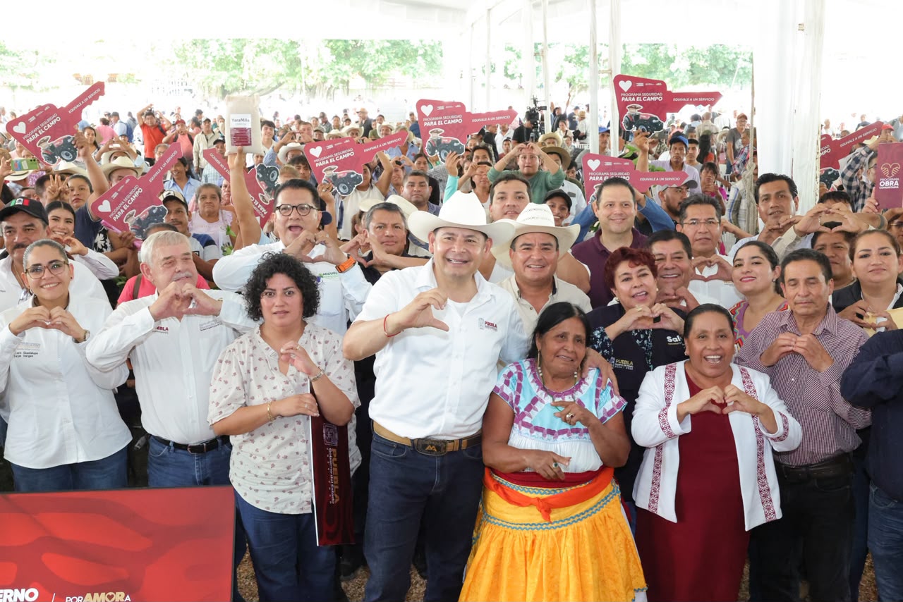 Armenta: Obra pública, apoyo al campo y riqueza comunitaria para la sierra norte