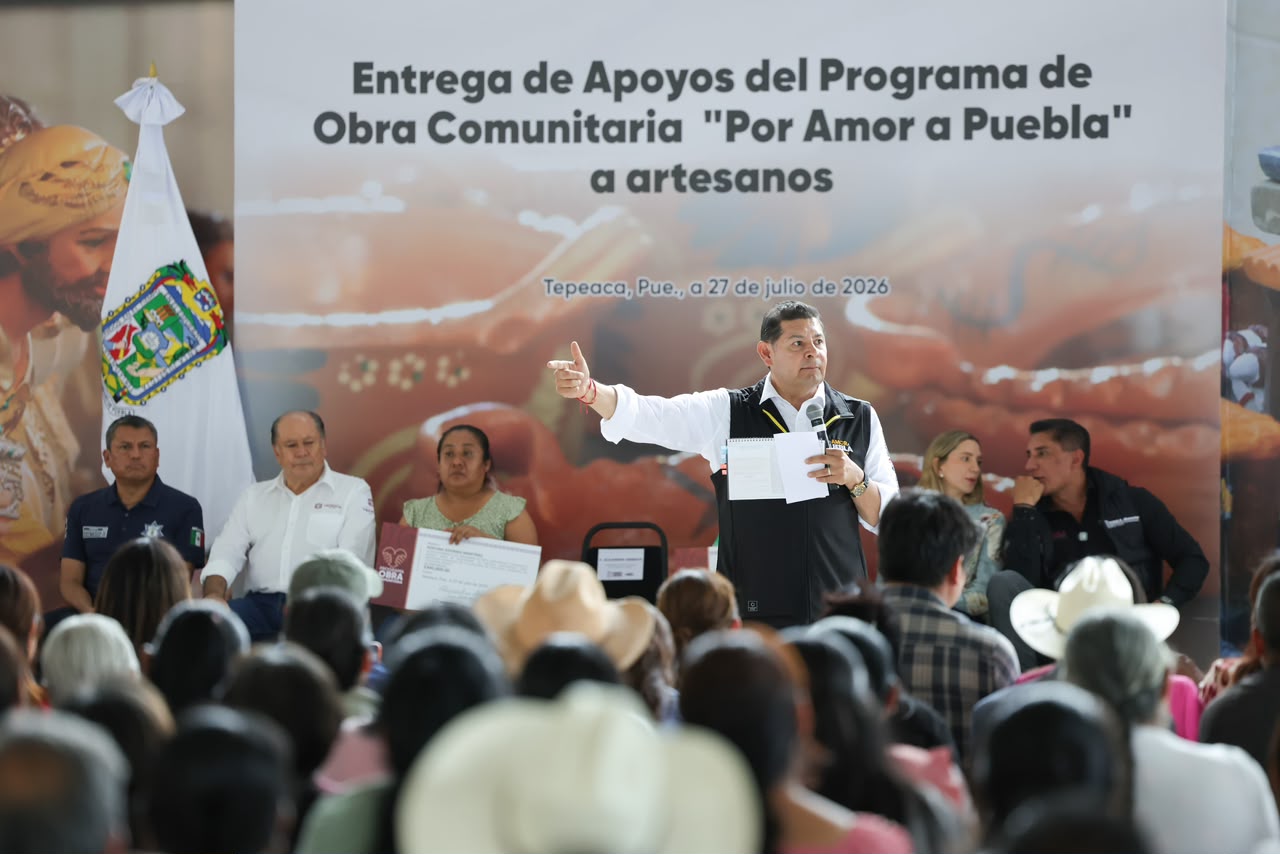Armenta prioriza la compra de productos poblanos, mejora mercados y fortalece corredores turísticos, gastronómicos y artesanales