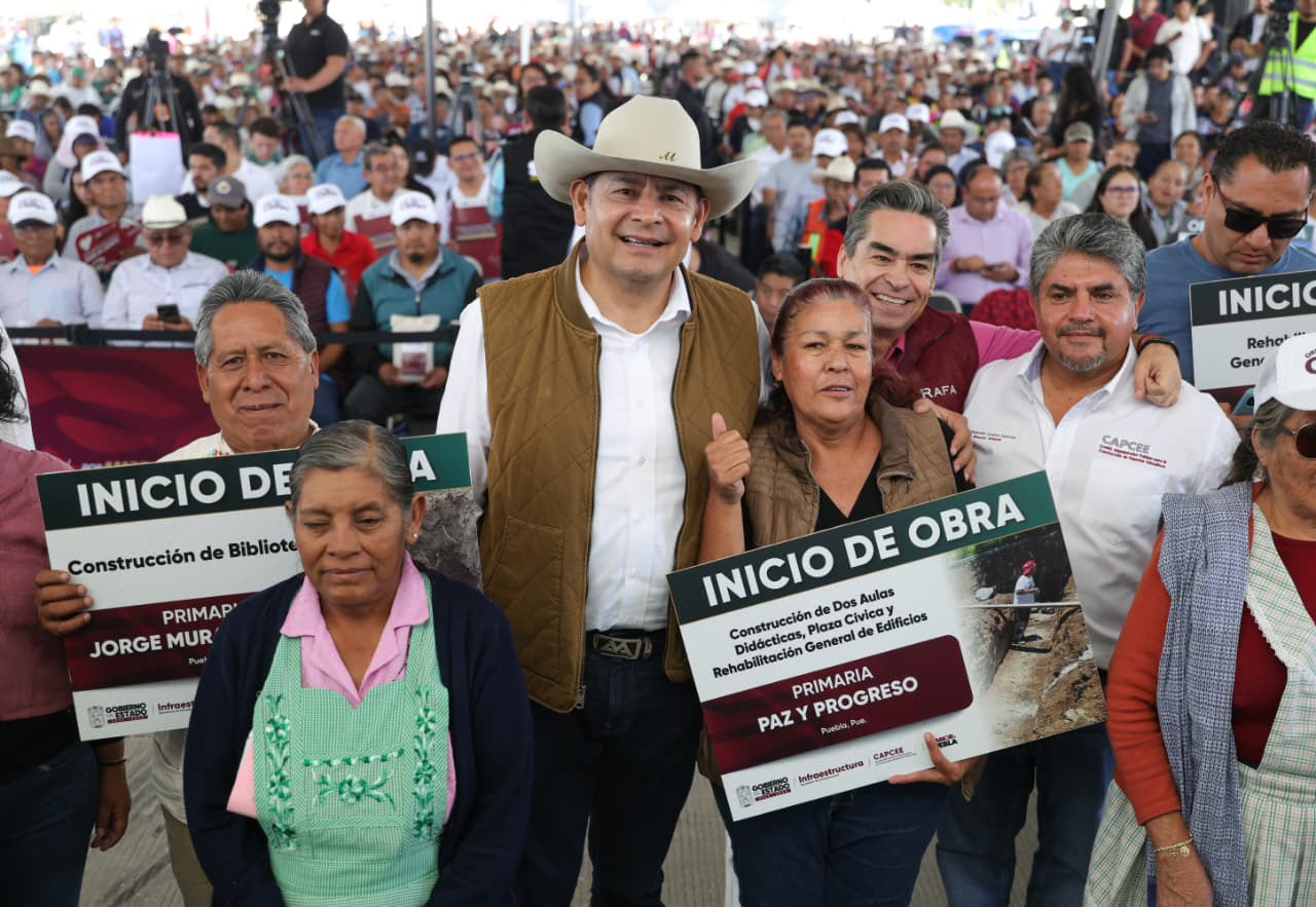 Más inversión y equipamiento fortalecen soberanía alimentaria en Puebla: Armenta Más inversión y equipamiento fortalecen soberanía alimentaria en Puebla: Armenta