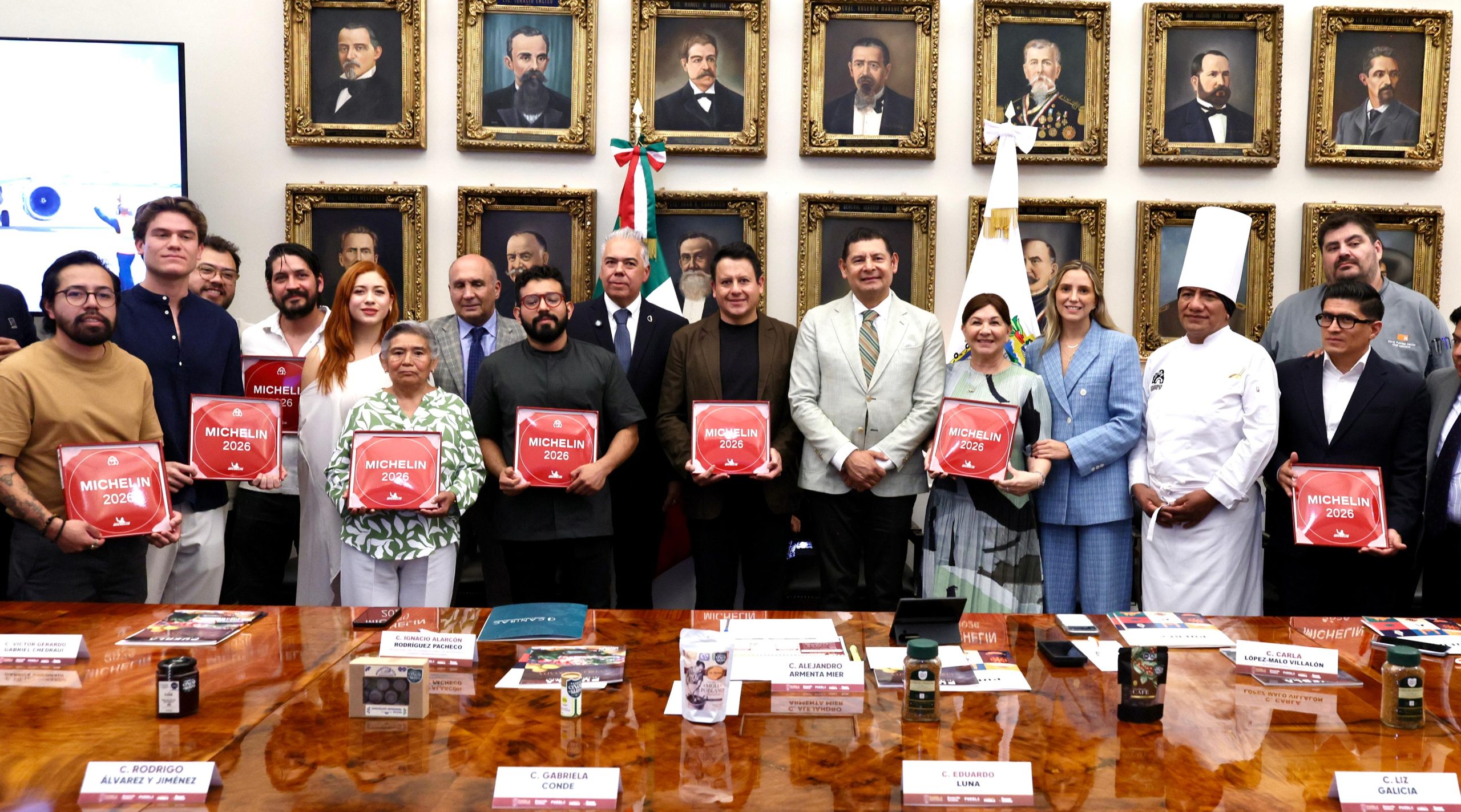 Entrega Armenta reconocimiento a 14 establecimientos incluidos en la Guía MICHELIN México 2026 Entrega Armenta reconocimiento a 14 establecimientos incluidos en la Guía MICHELIN México 2026